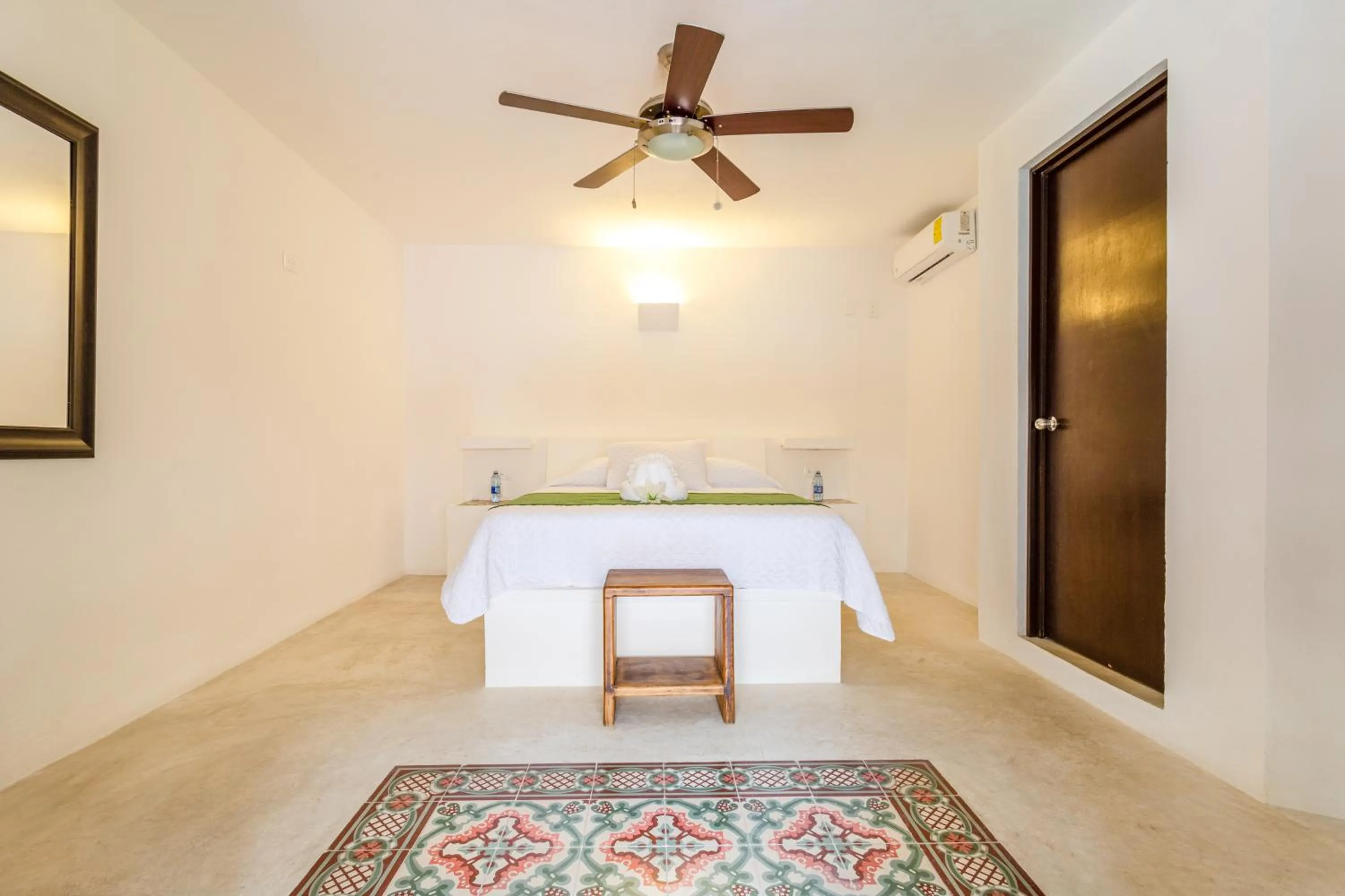 Bed in Kin Ha Tulum Hotel