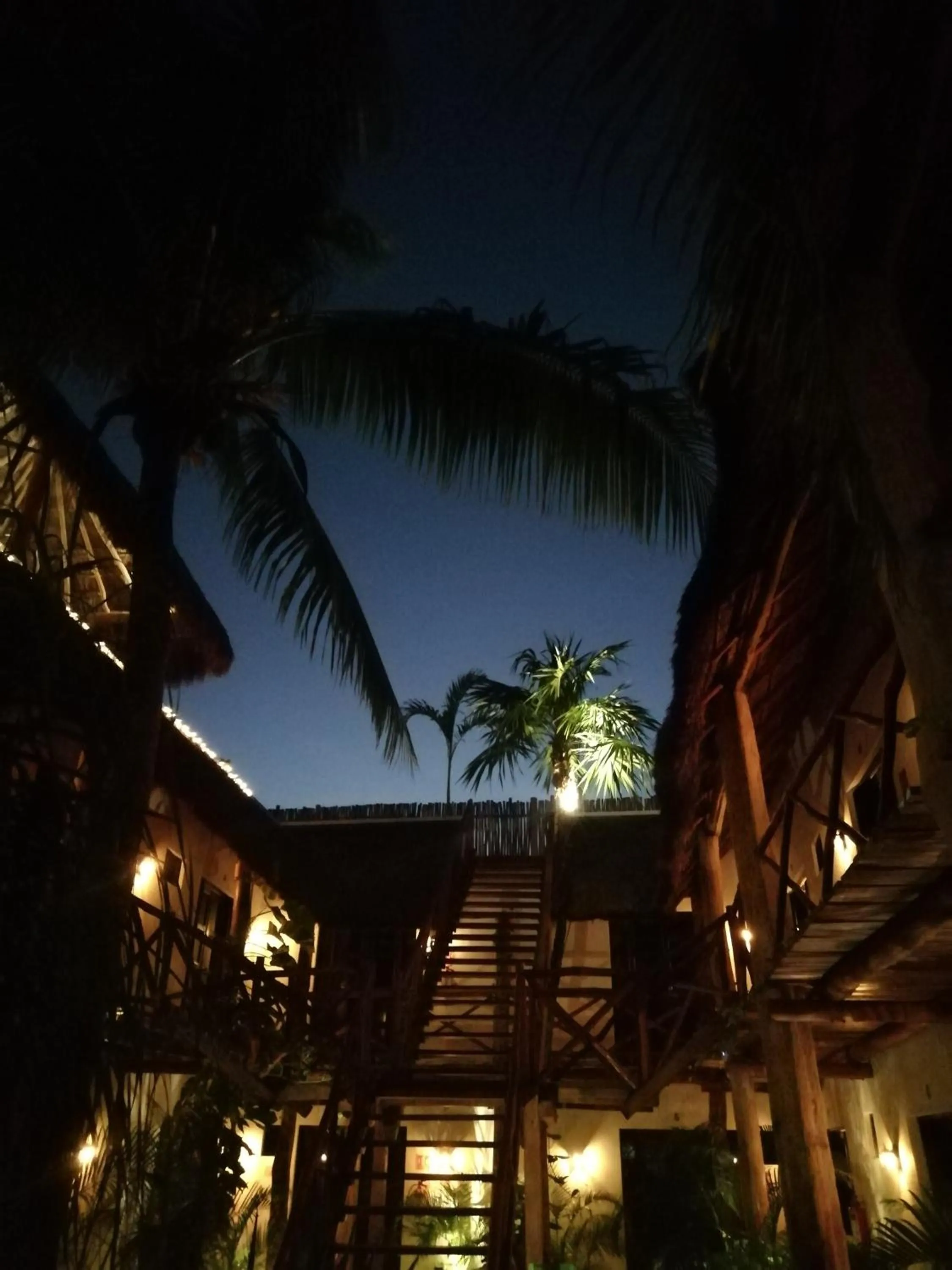 Sunset in Kin Ha Tulum Hotel