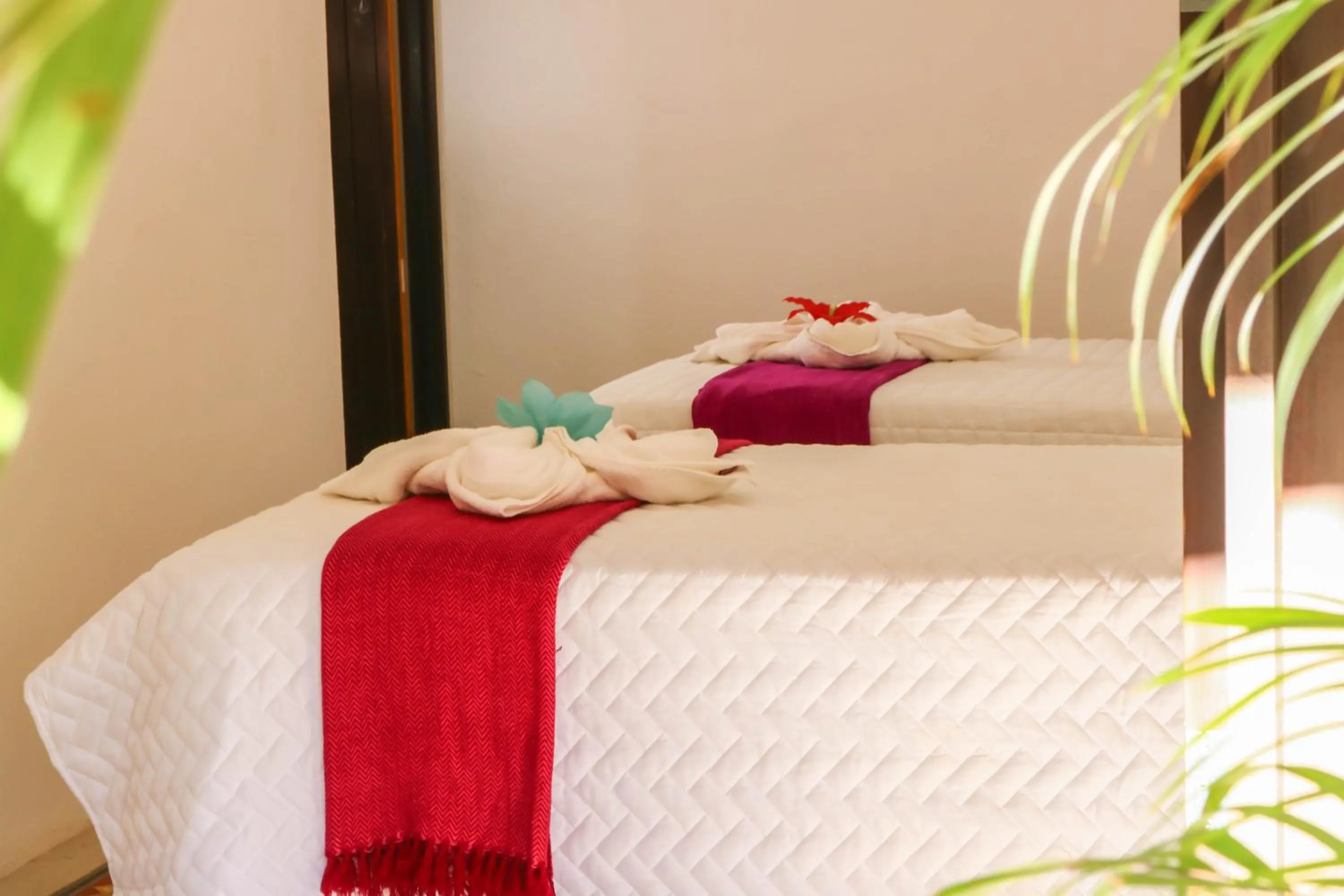 Bedroom, Bed in Kin Ha Tulum Hotel