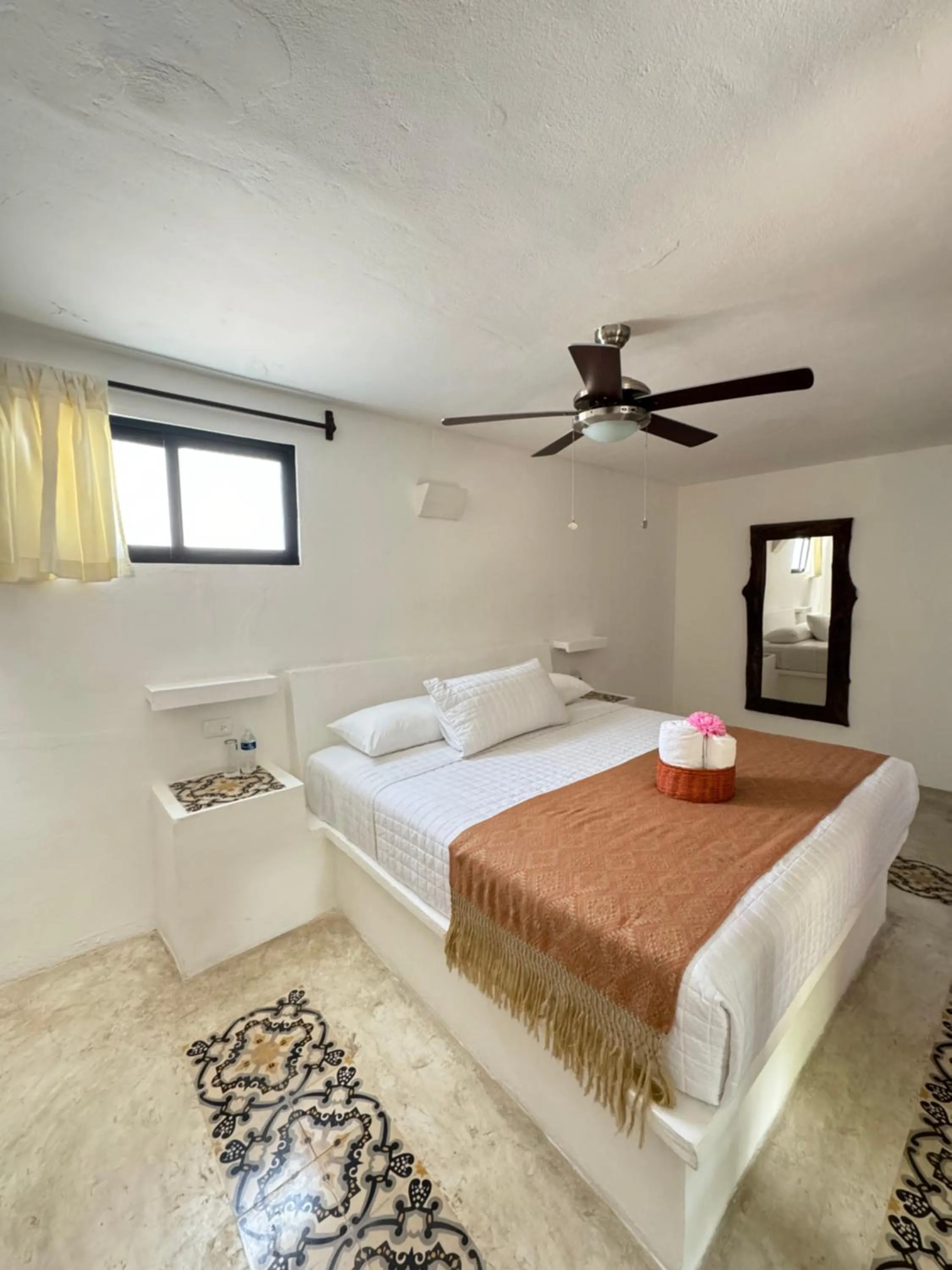 Bed in Kin Ha Tulum Hotel