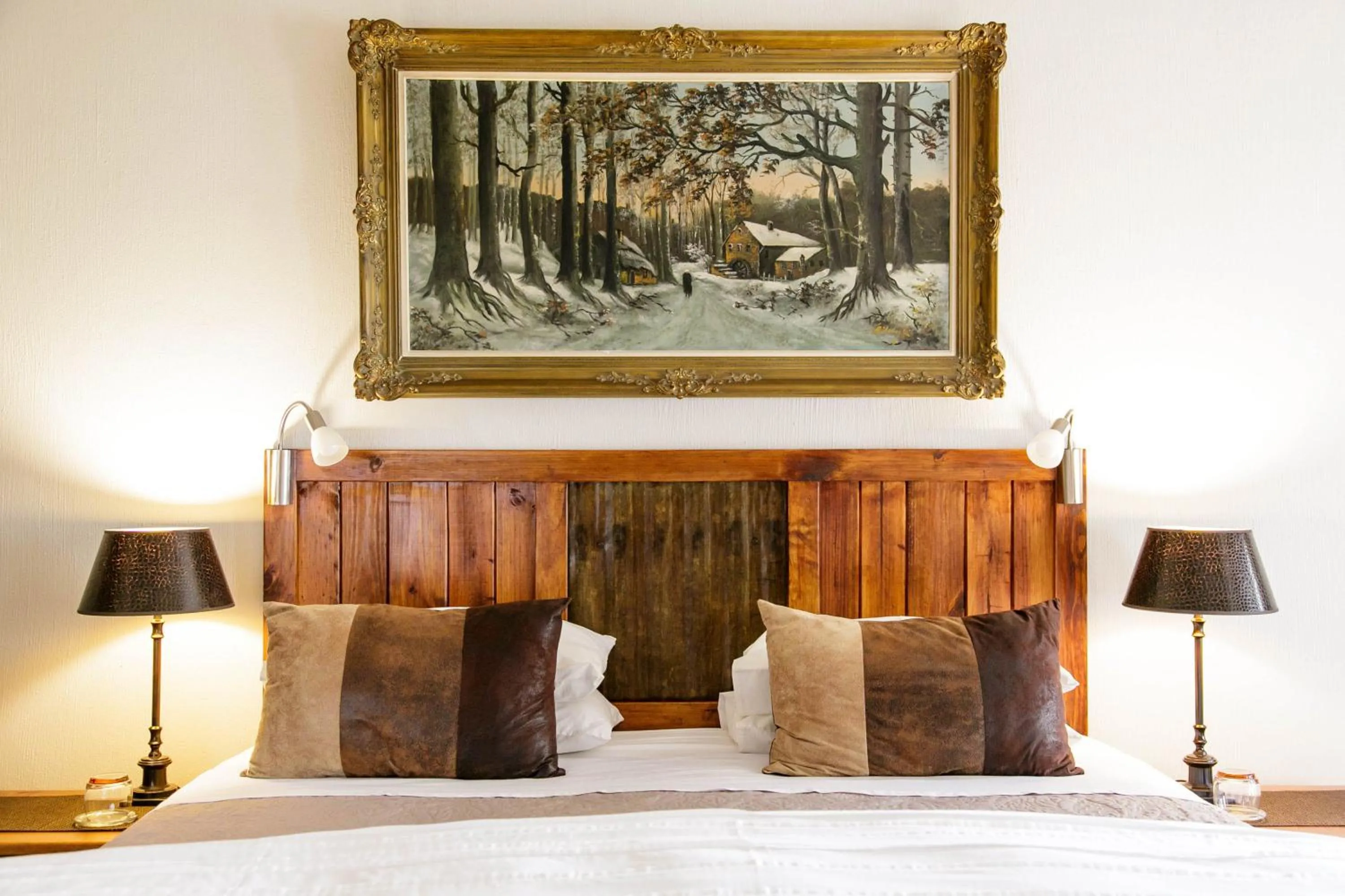 Bed in Oakdene Guest House