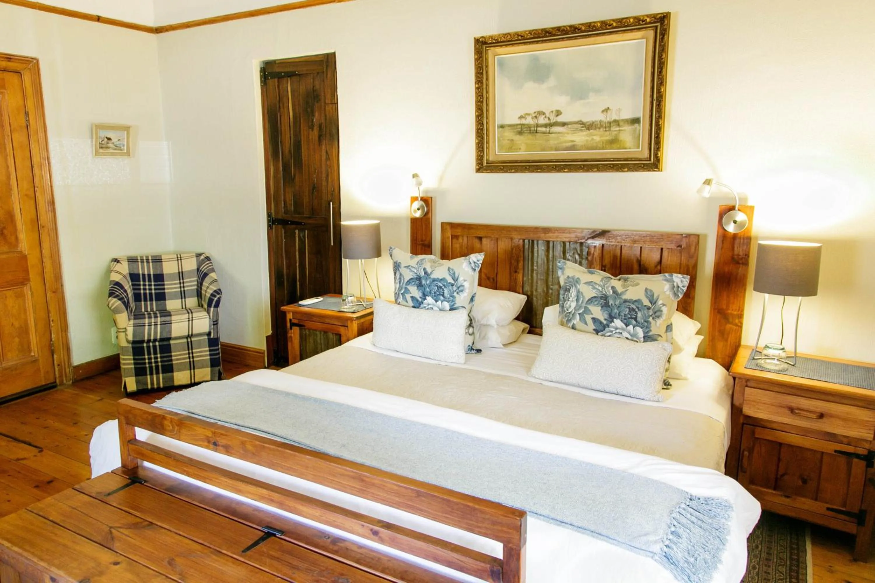 Bed in Oakdene Guest House
