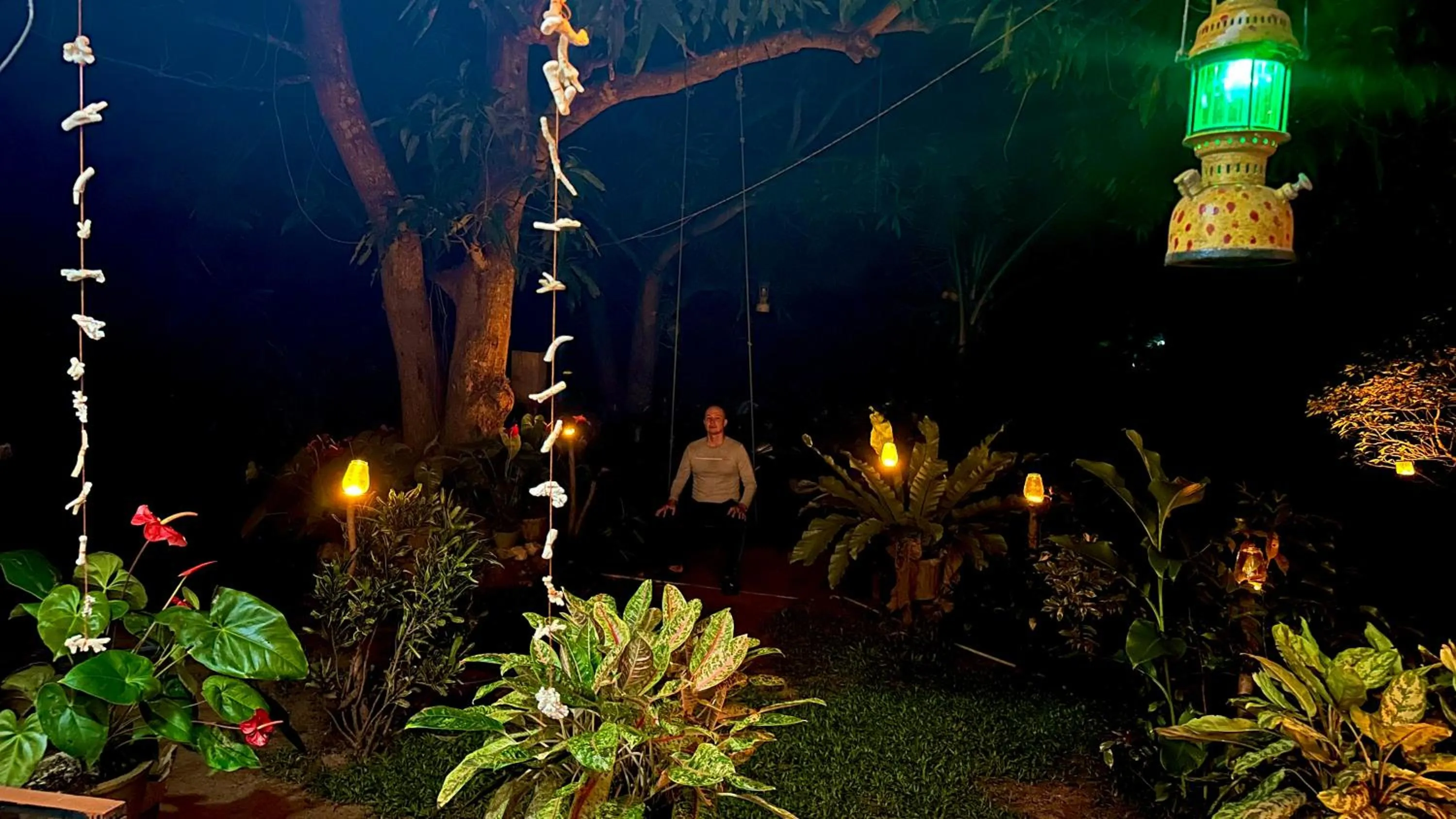 Garden view in Sigiri Lakshan Home Stay