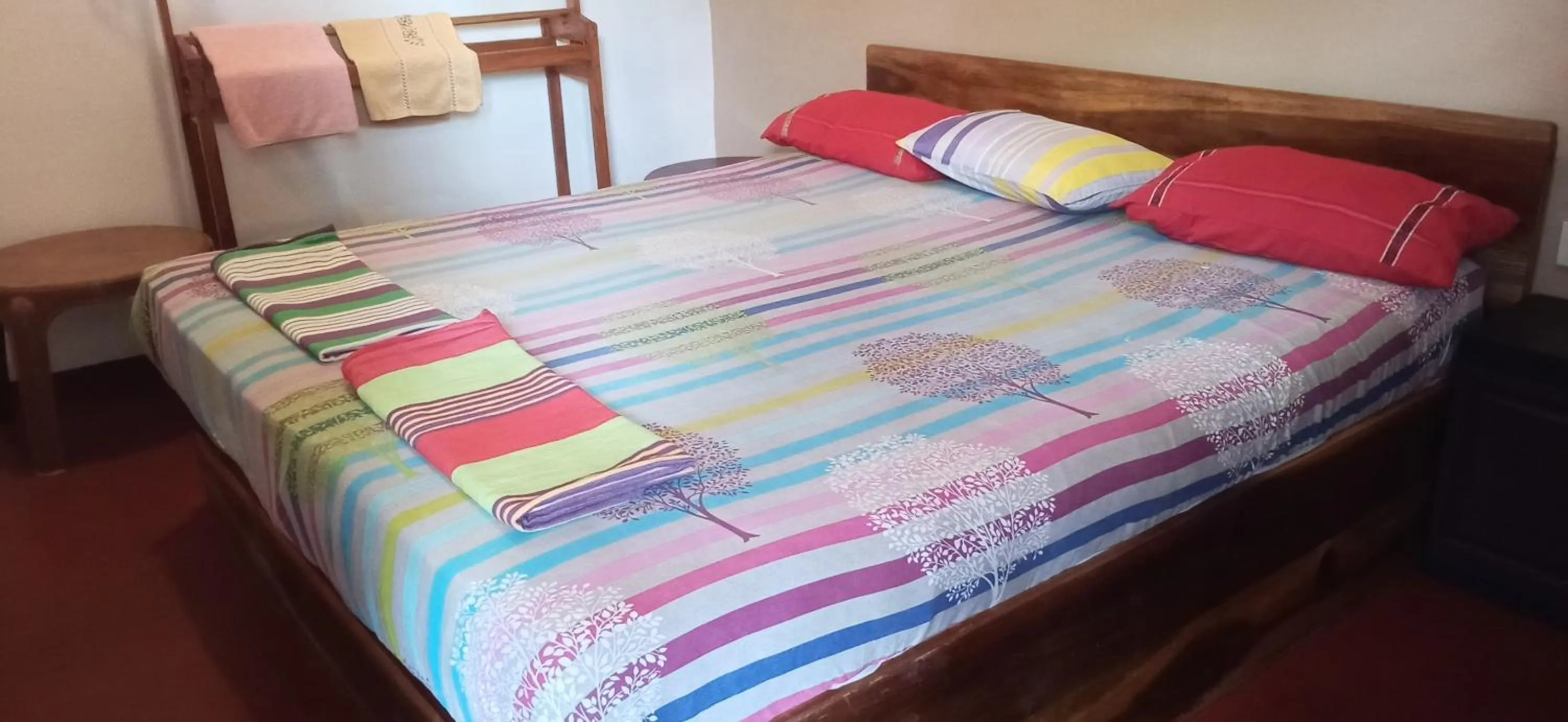 Bed in The Bavarian Resort