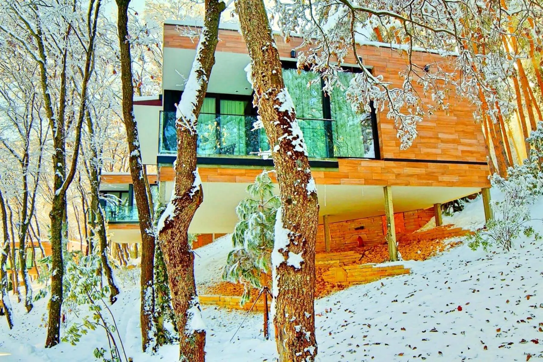 Natural landscape in Bioli Wellness Resort