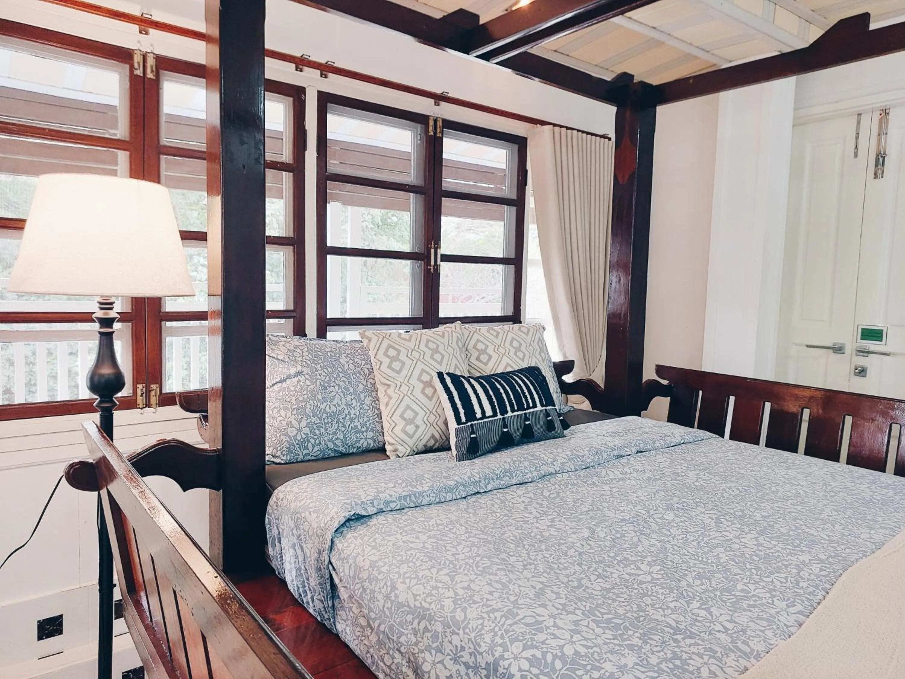 Bed in Green Riverside Homestay