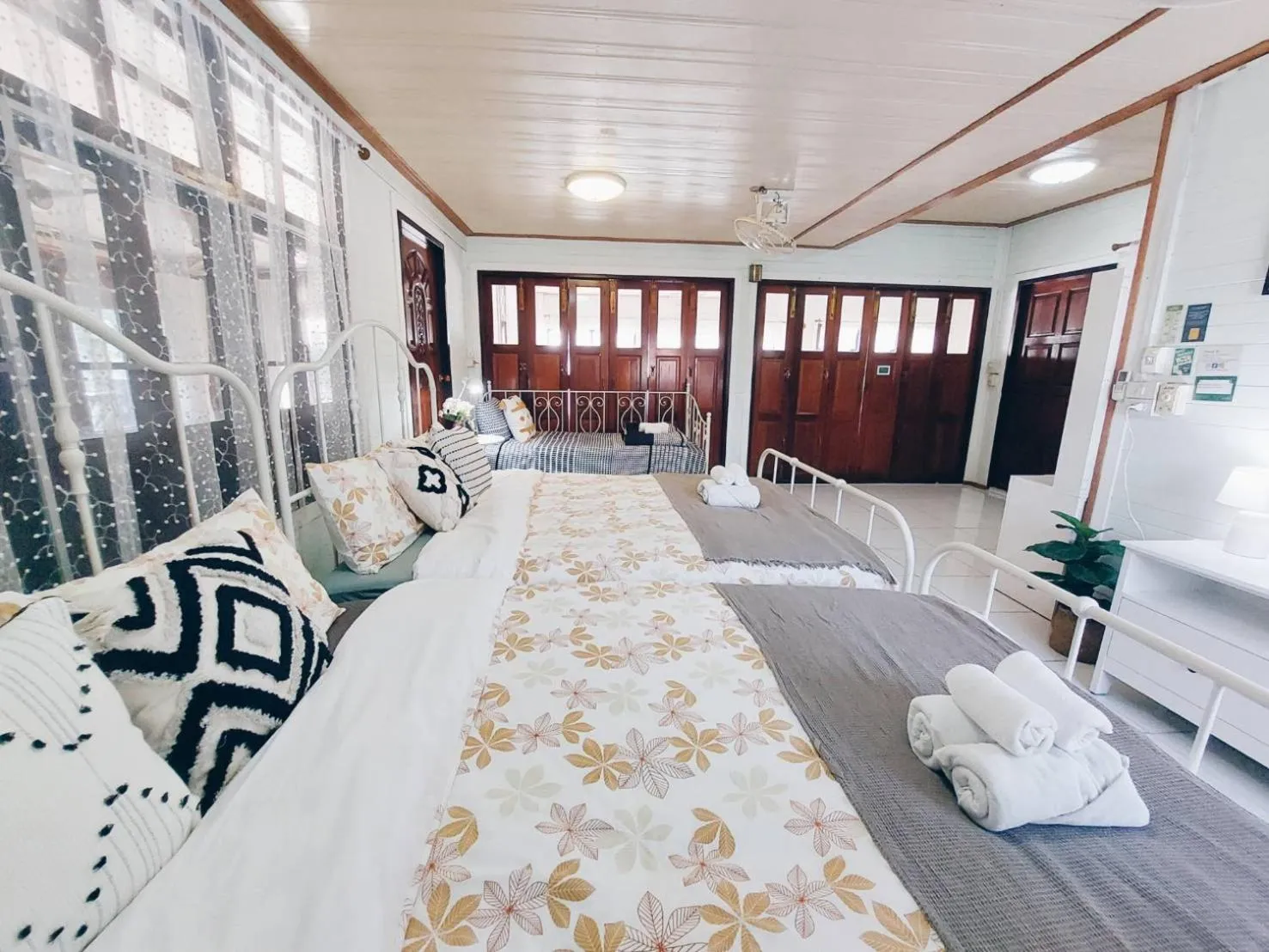 Bed in Green Riverside Homestay