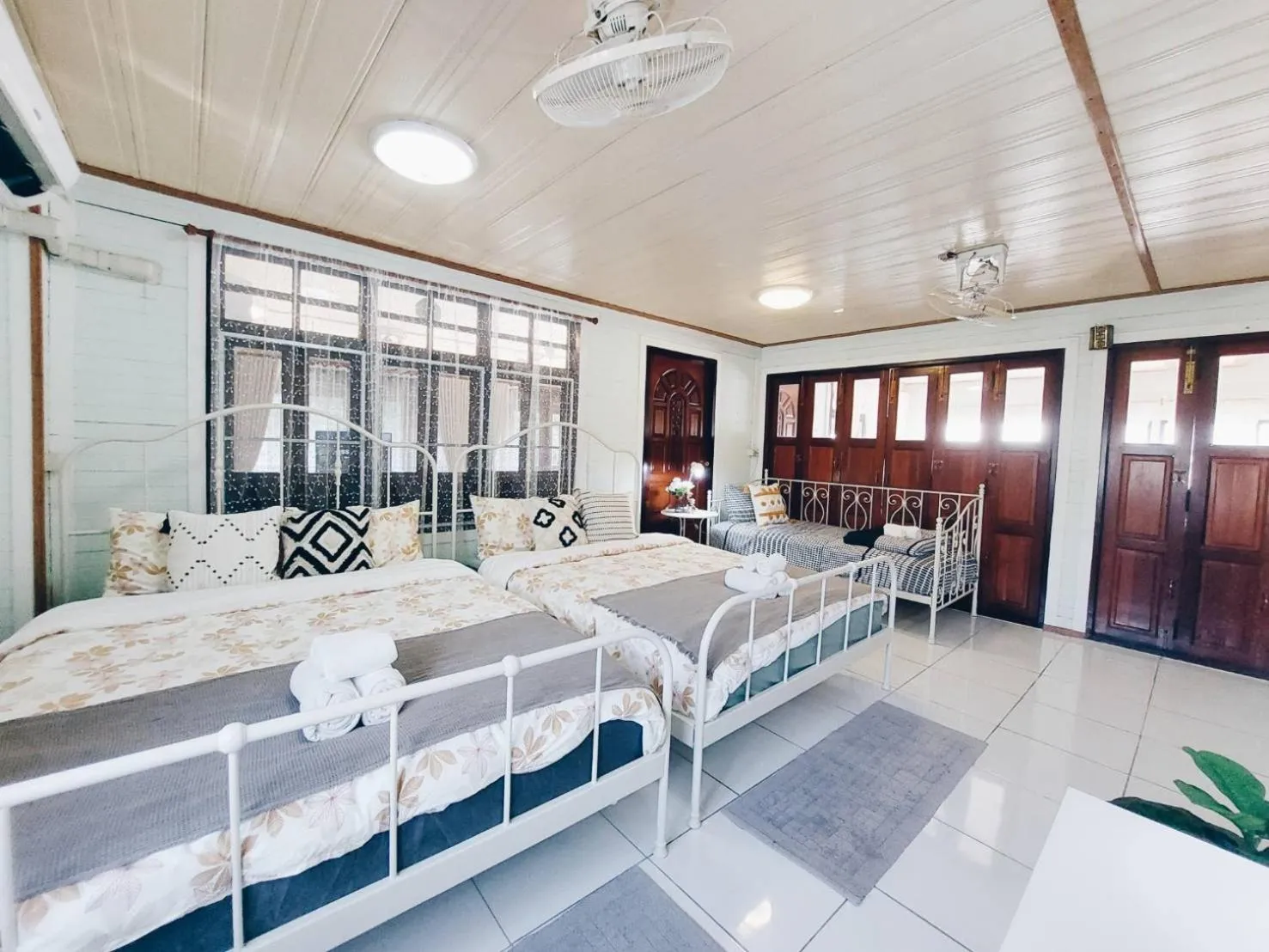 Bed in Green Riverside Homestay