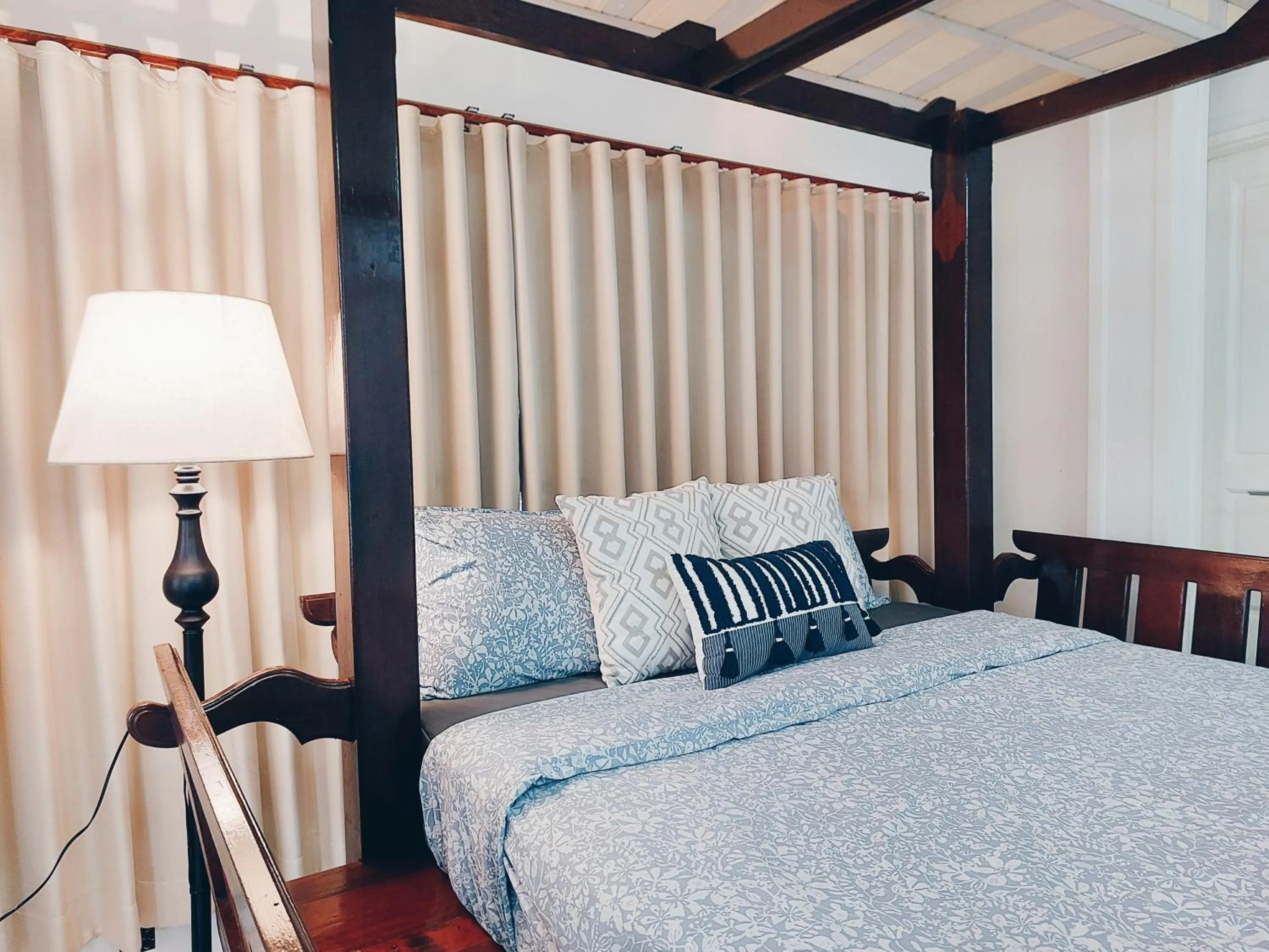 Bed in Green Riverside Homestay