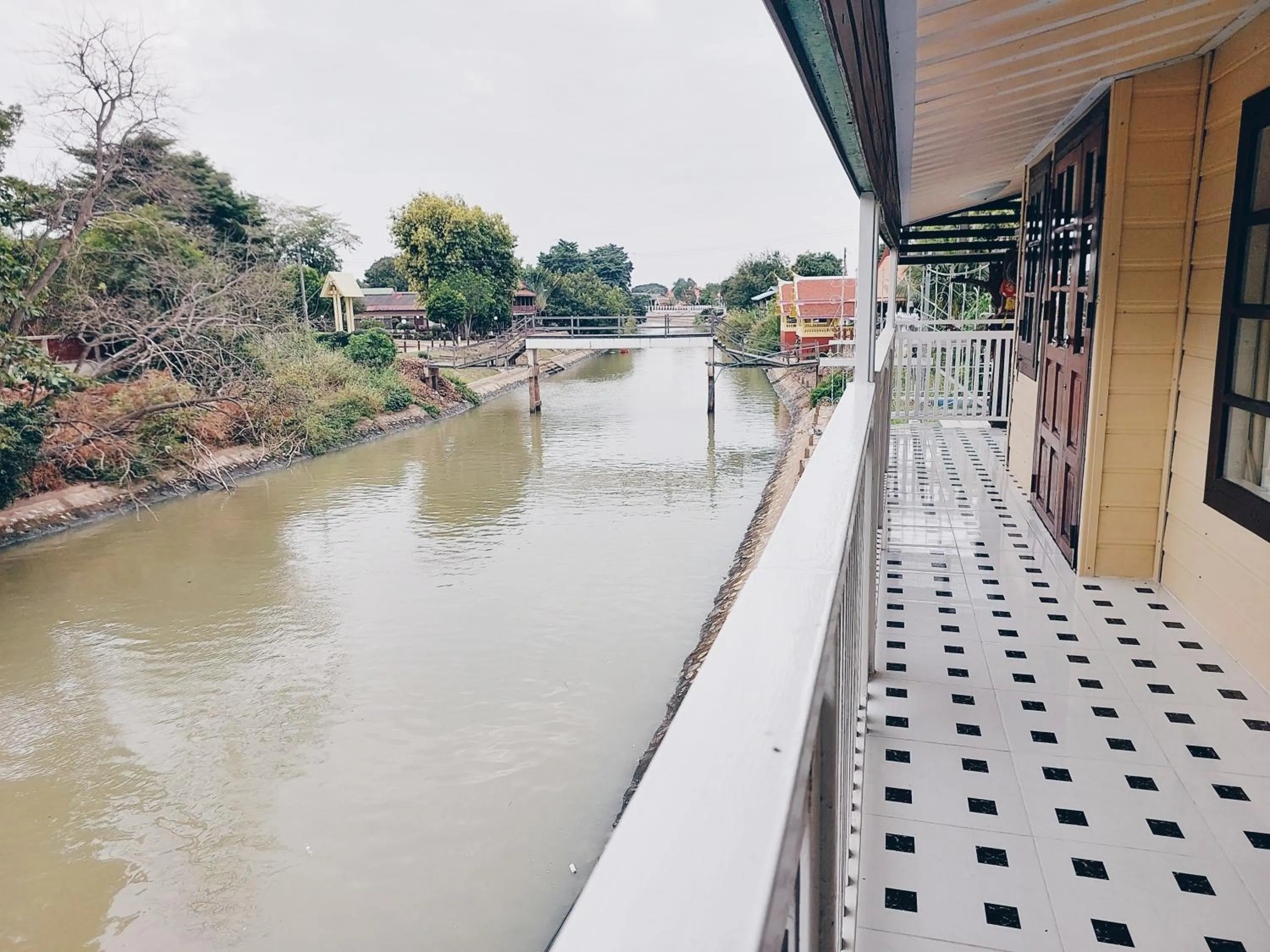 Balcony/Terrace in Green Riverside Homestay