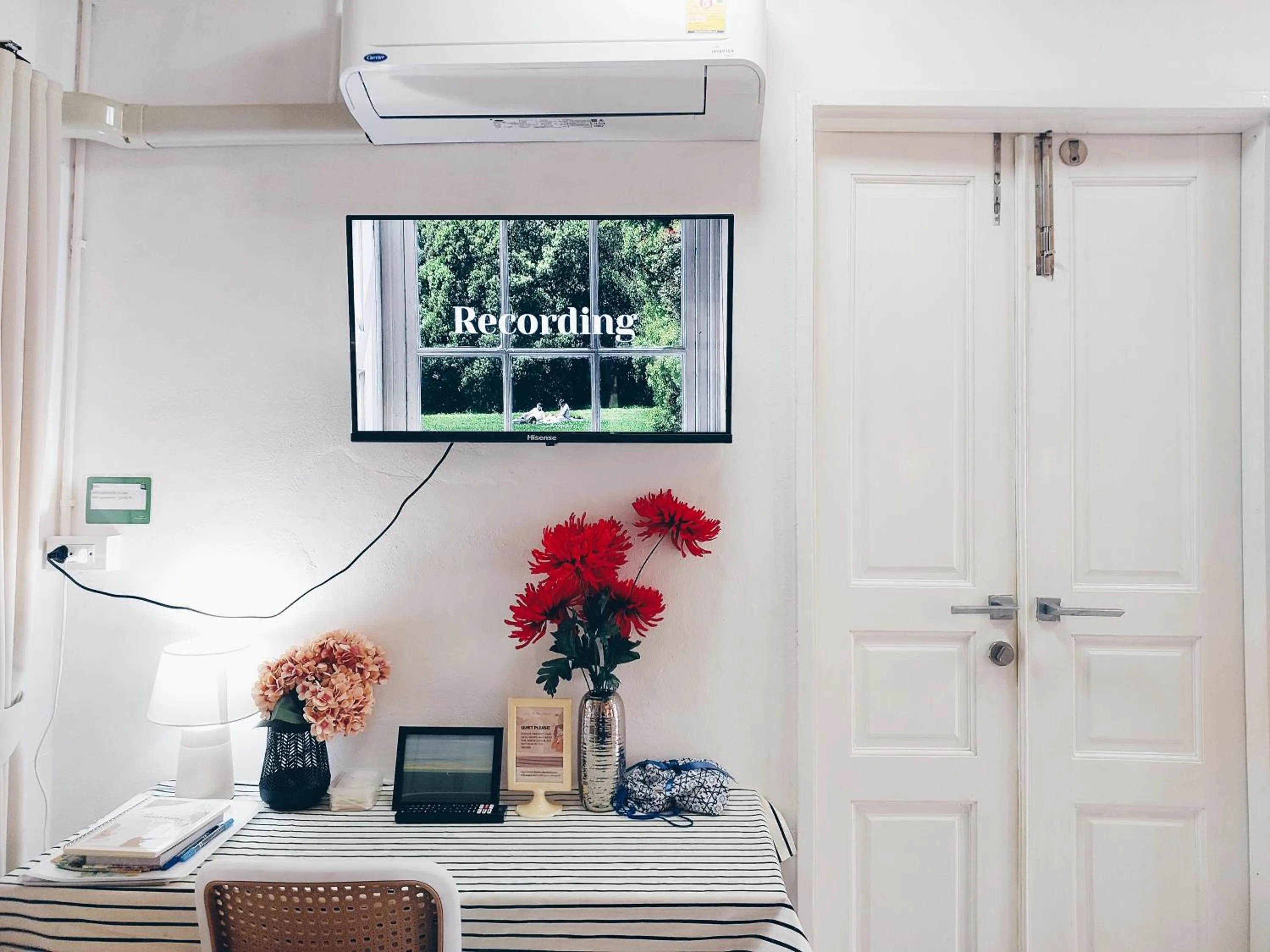 TV and multimedia in Green Riverside Homestay