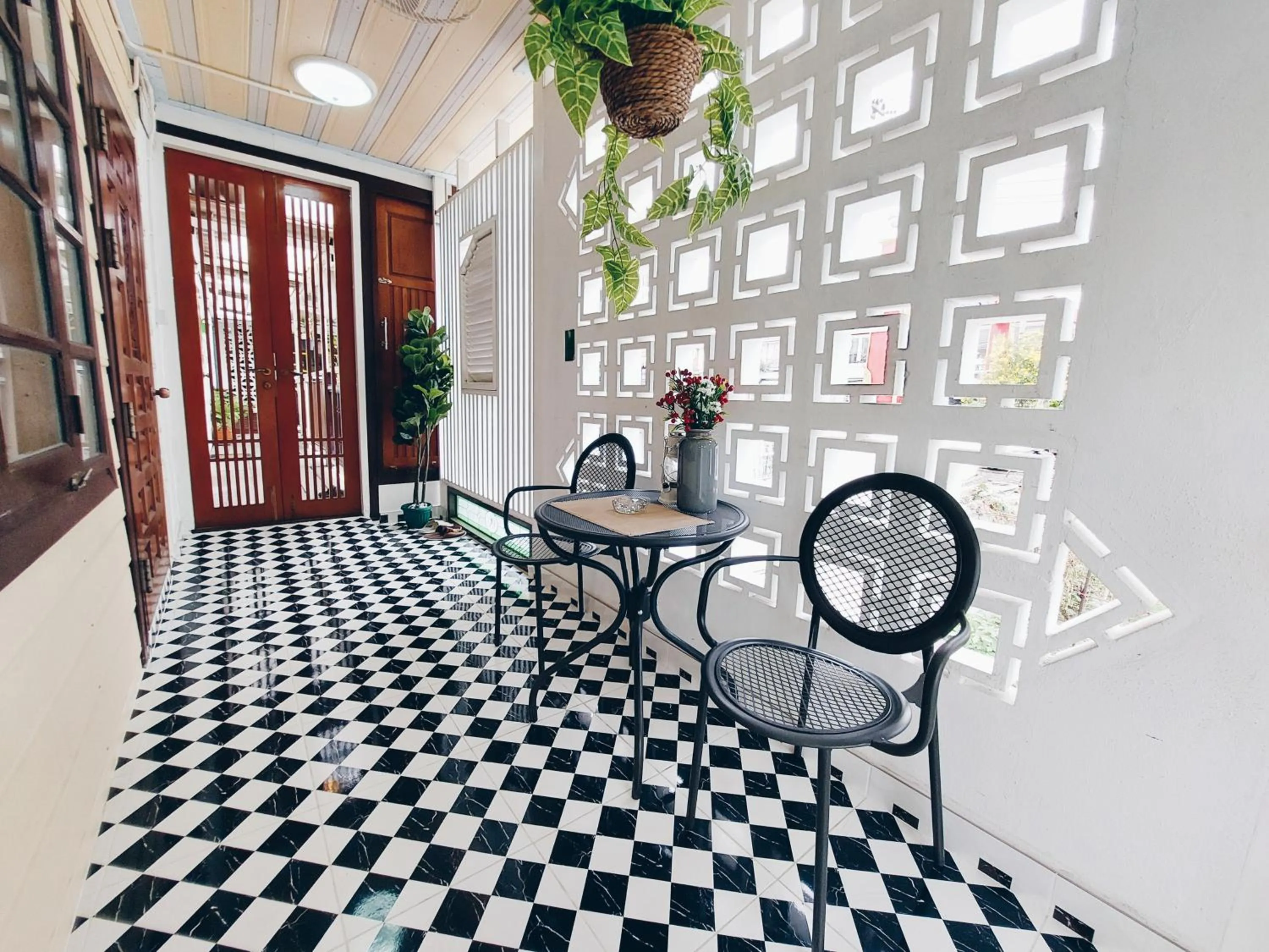 Balcony/Terrace in Green Riverside Homestay