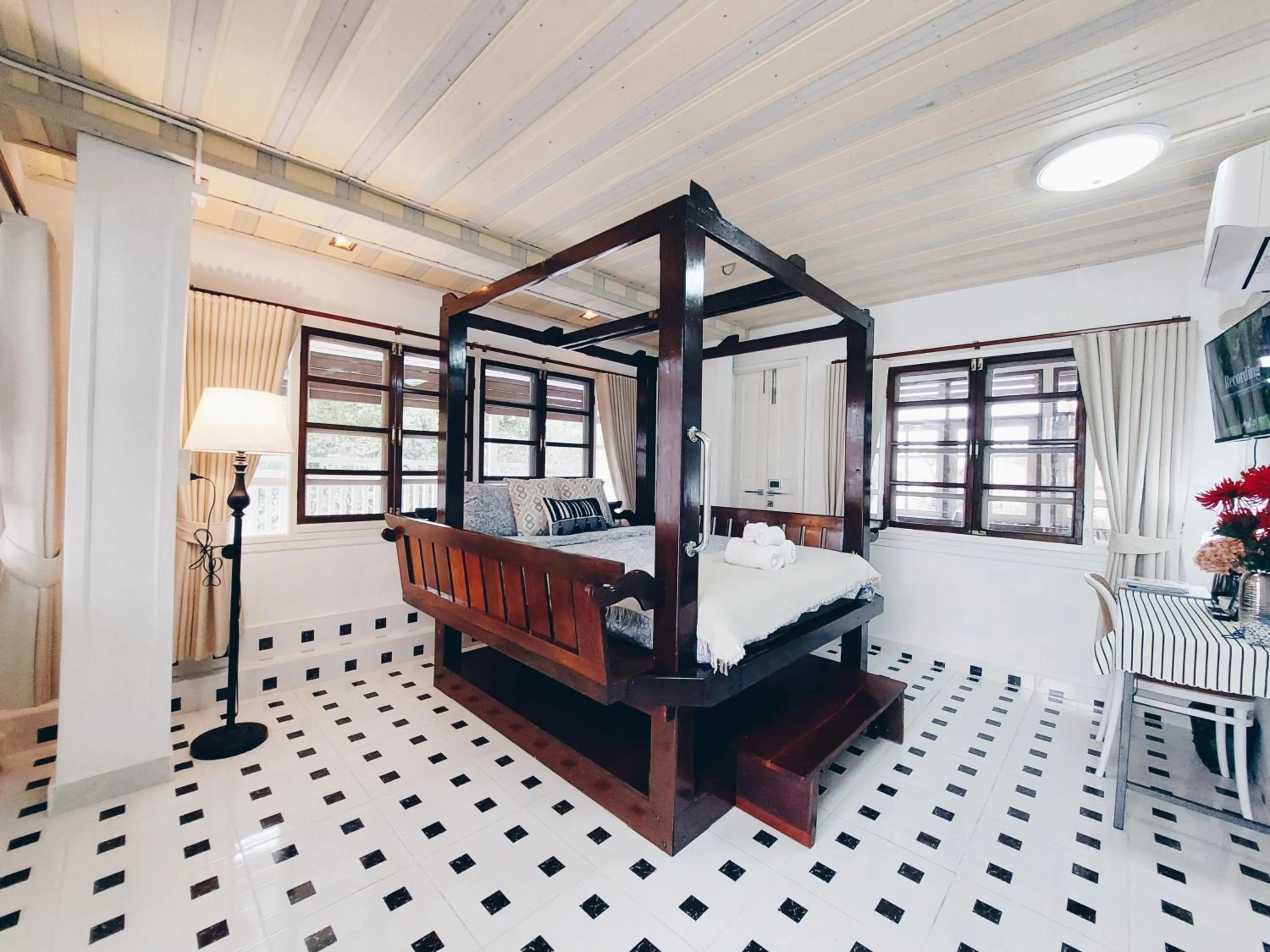 Bed in Green Riverside Homestay