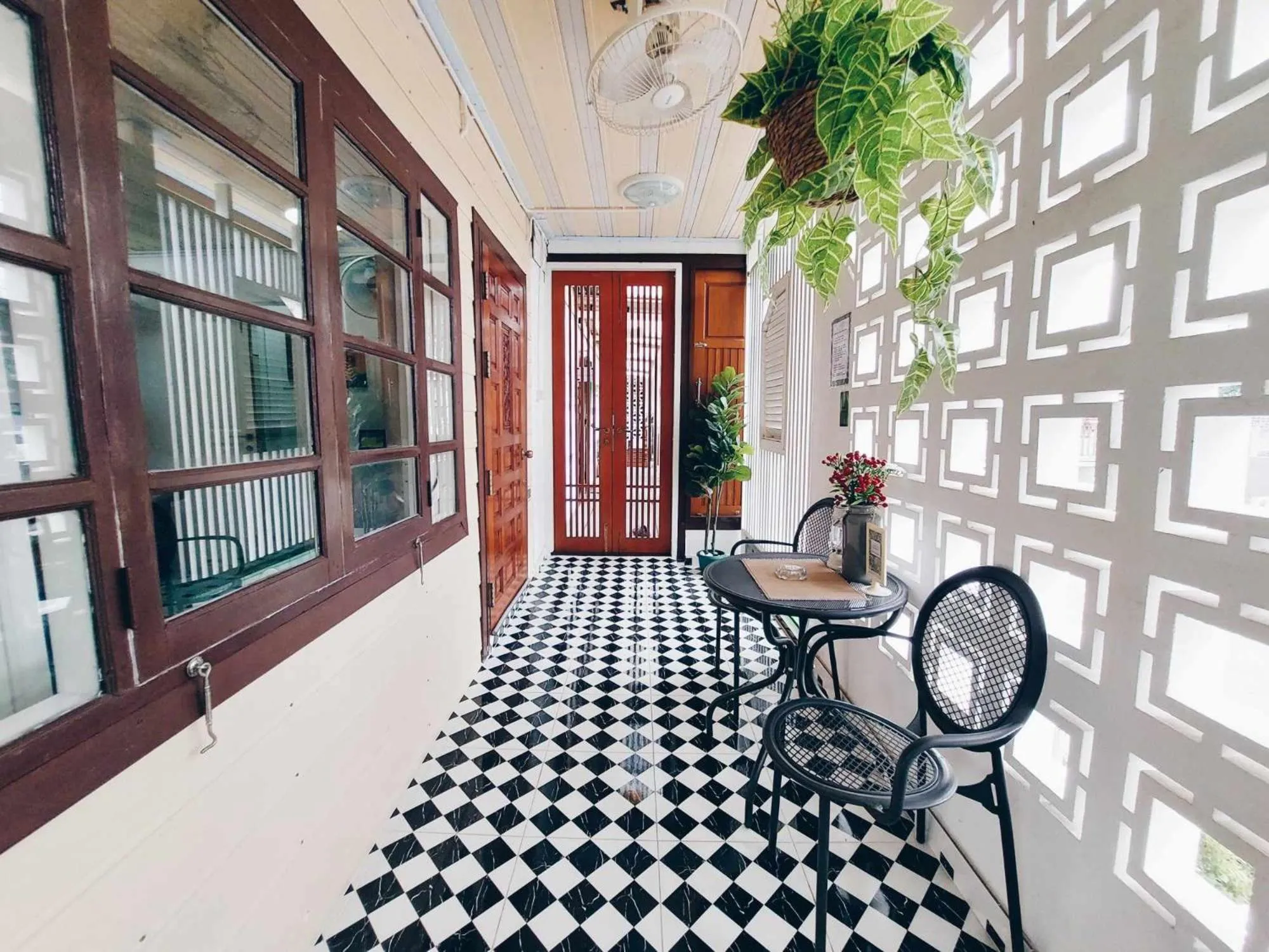 Balcony/Terrace in Green Riverside Homestay