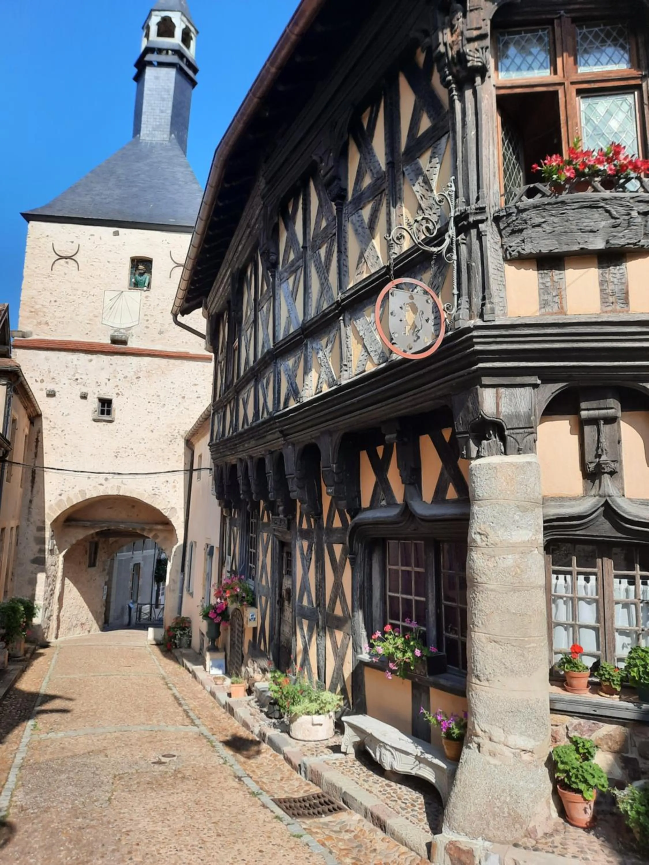 City view in Le Pont de la Loire