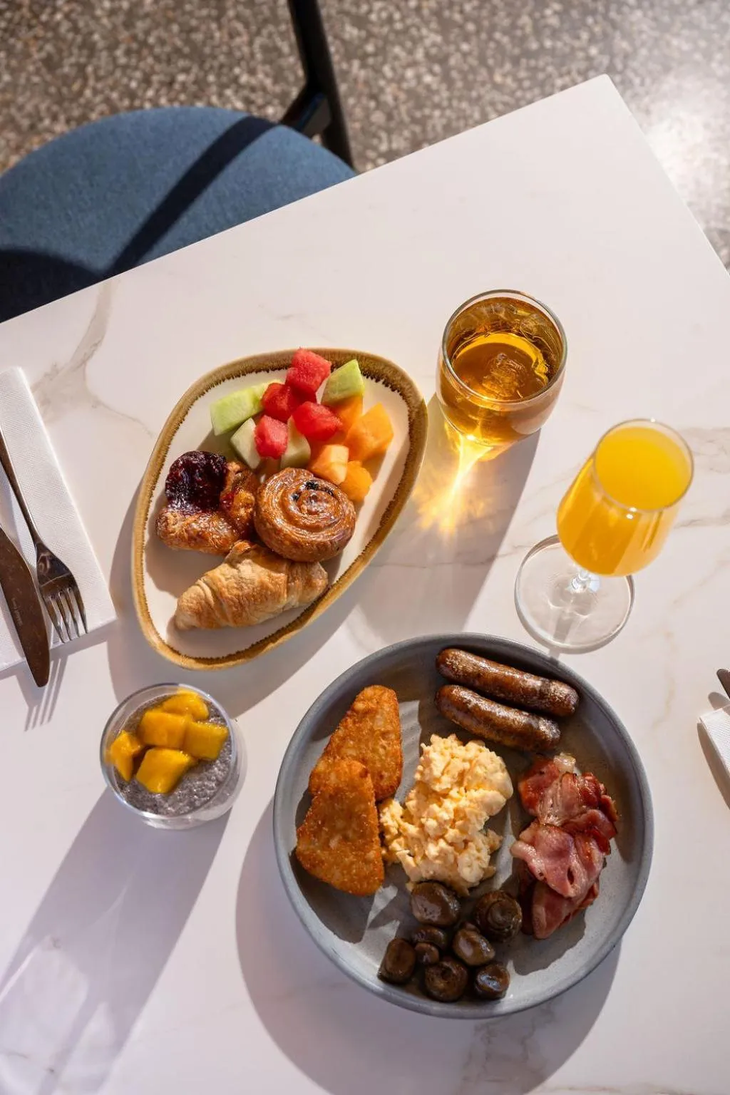 Breakfast in Balgownie Estate Yarra Valley