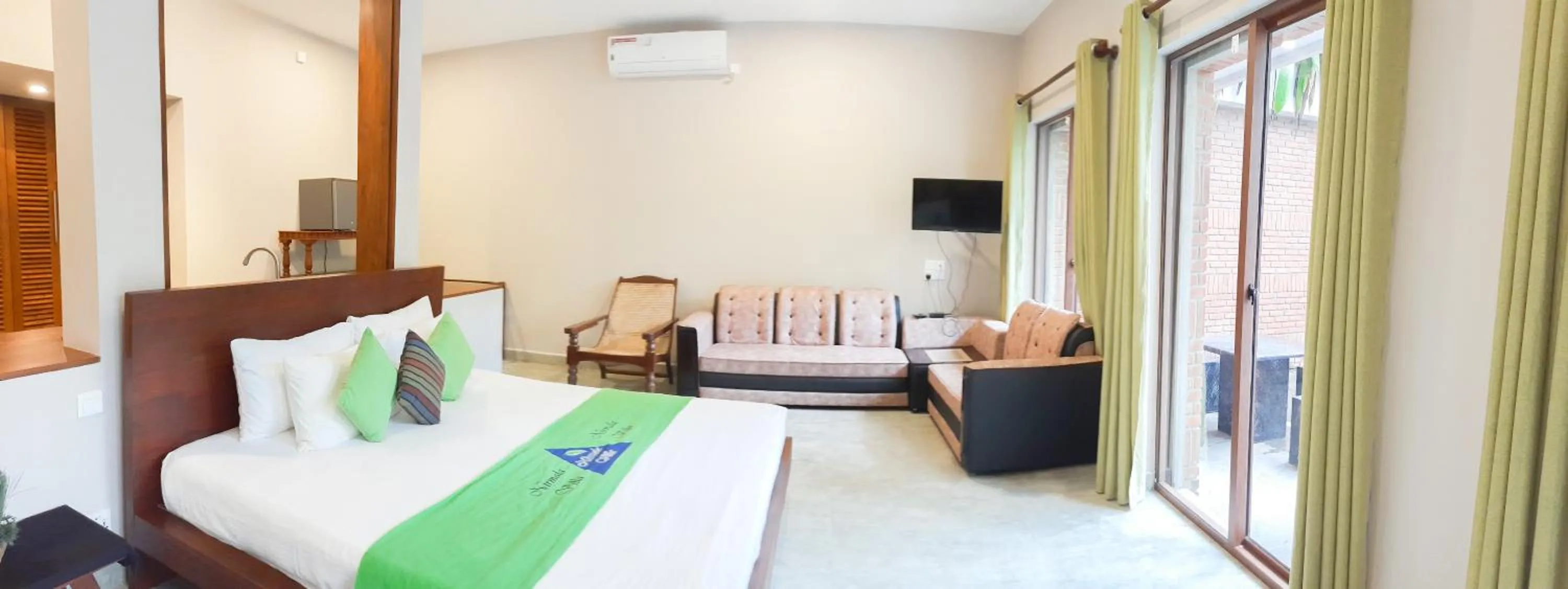 Bed in Nirmala Villa