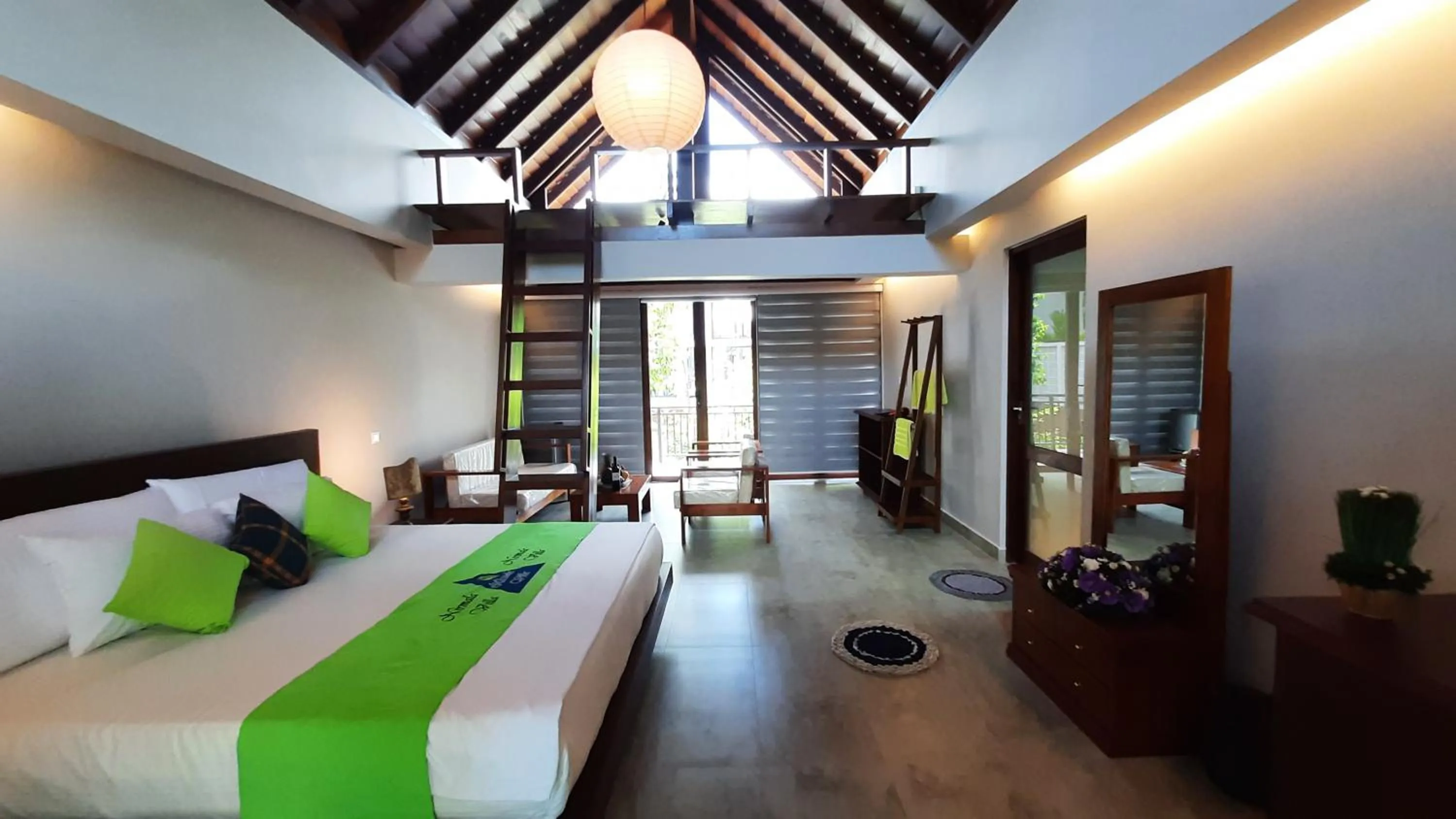 Bed in Nirmala Villa