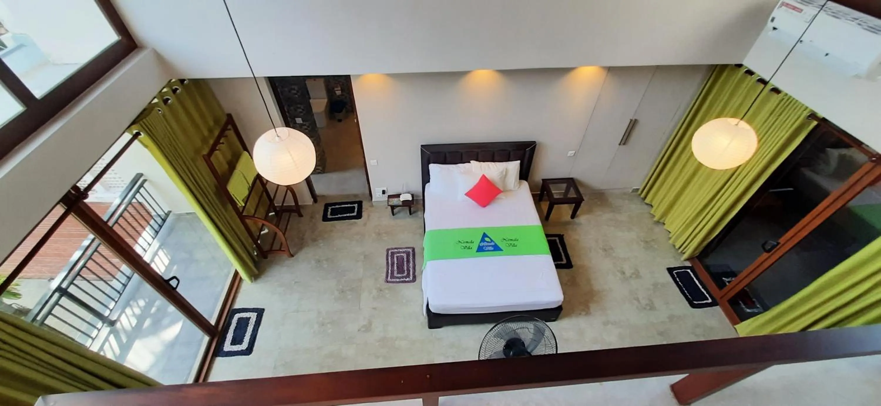 Bed in Nirmala Villa