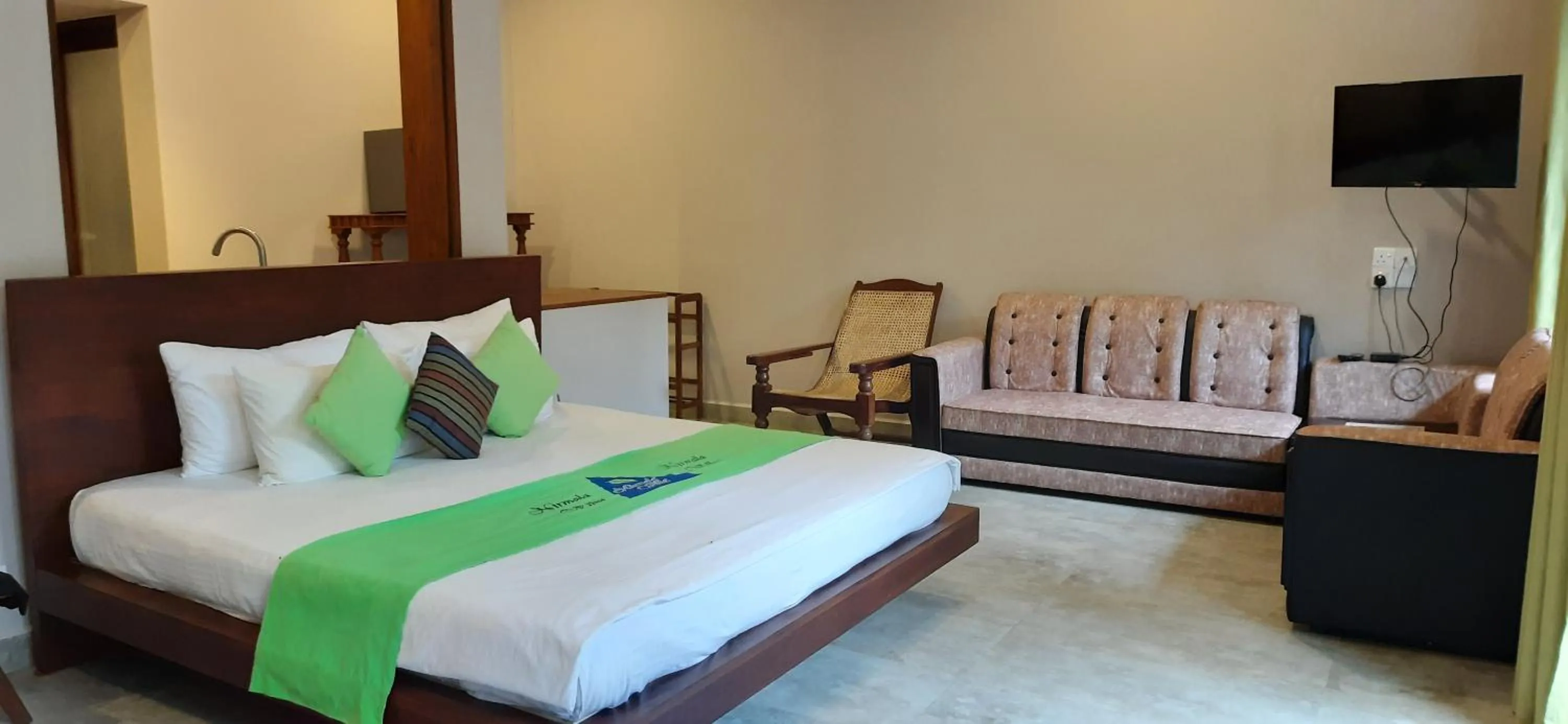 Bed in Nirmala Villa