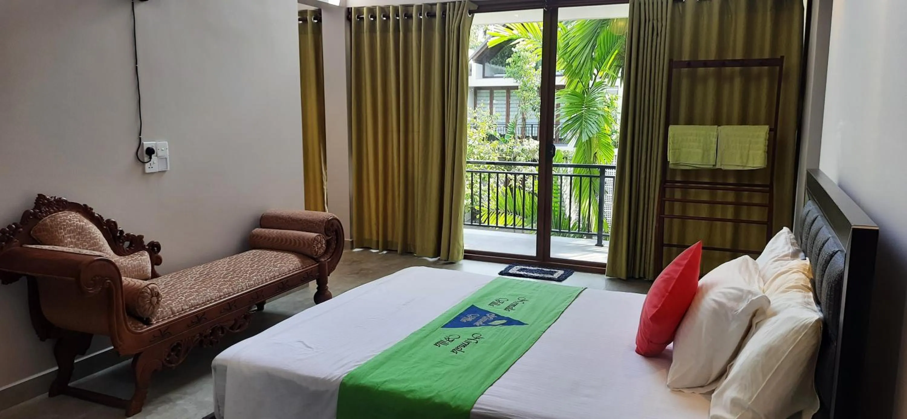 Bed in Nirmala Villa