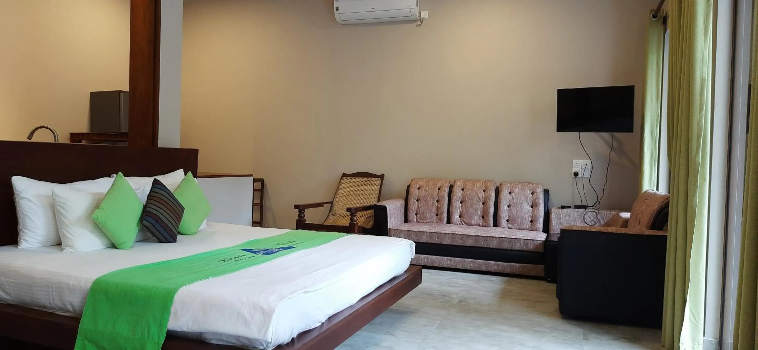 Bed in Nirmala Villa