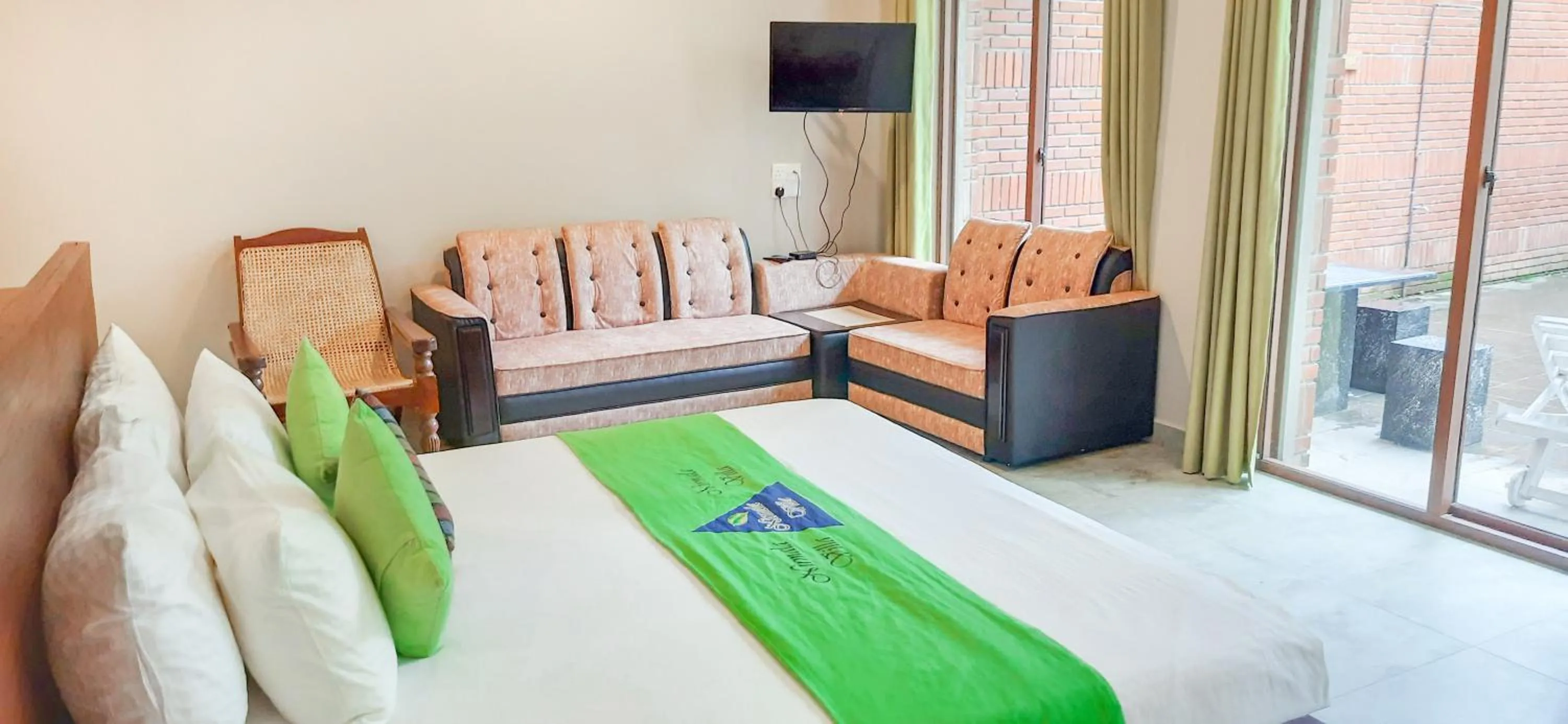 Bed in Nirmala Villa