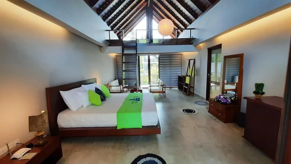 Bed in Nirmala Villa