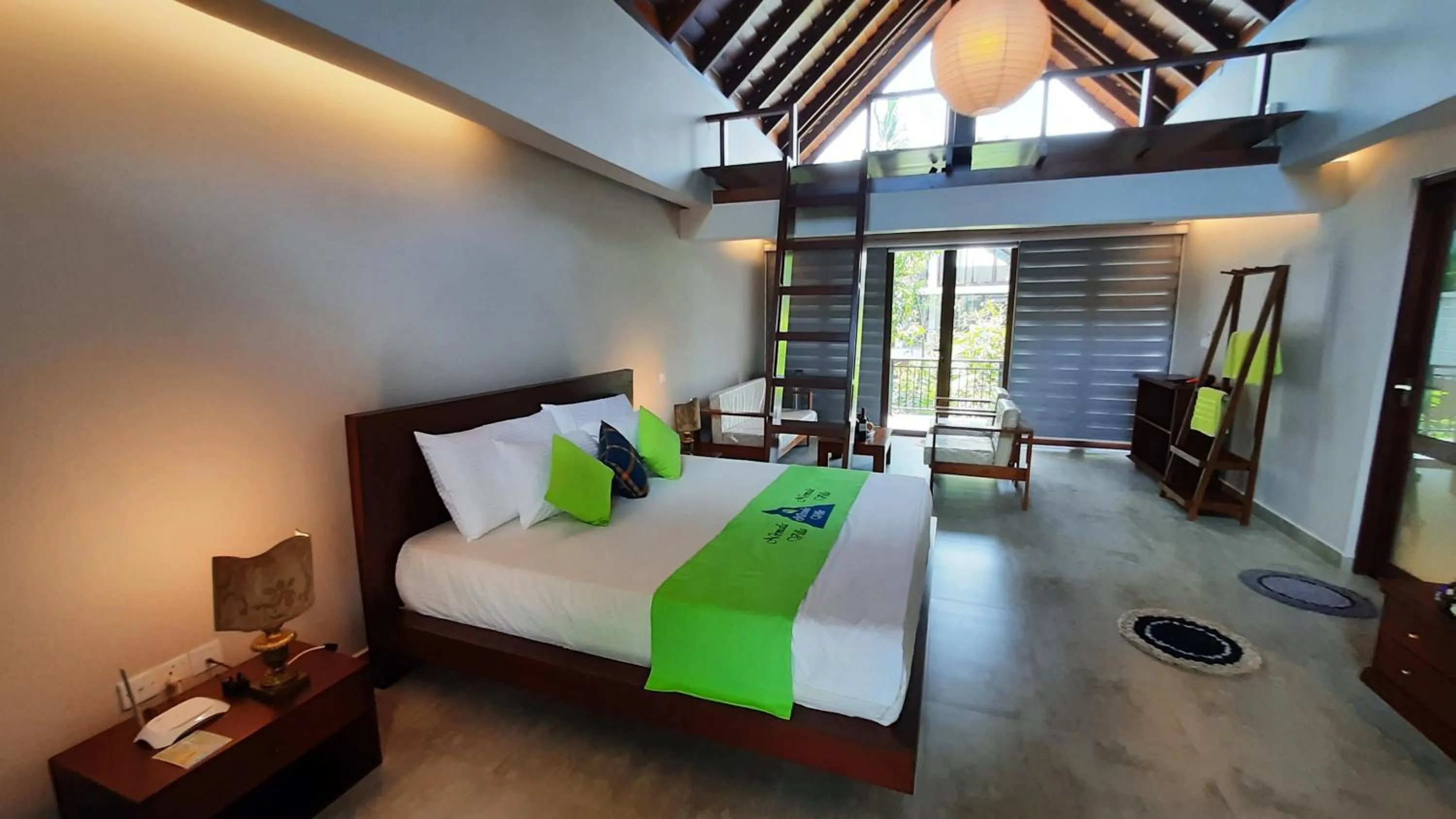 Bed in Nirmala Villa