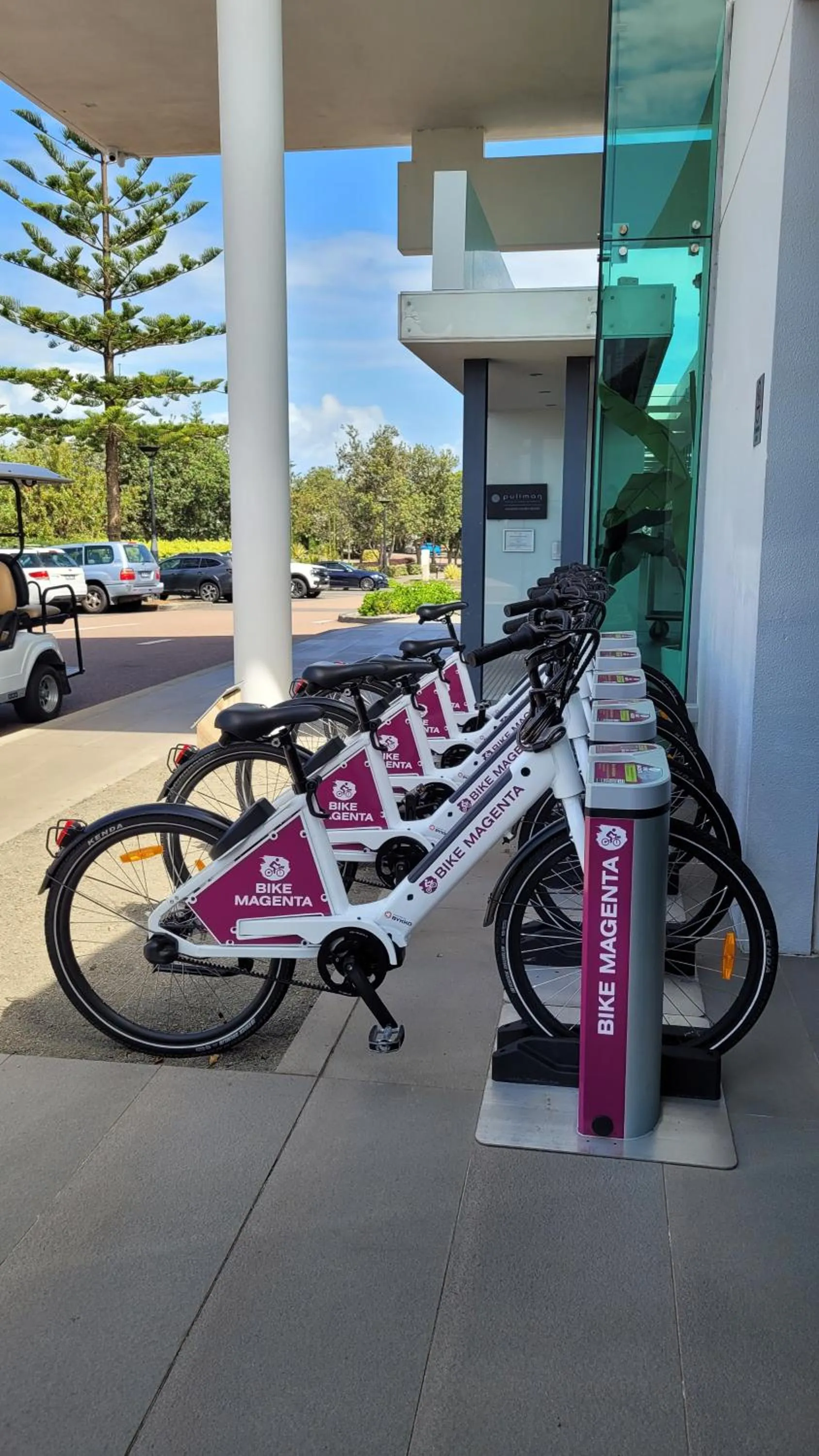 Cycling in Pullman Magenta Shores Resort