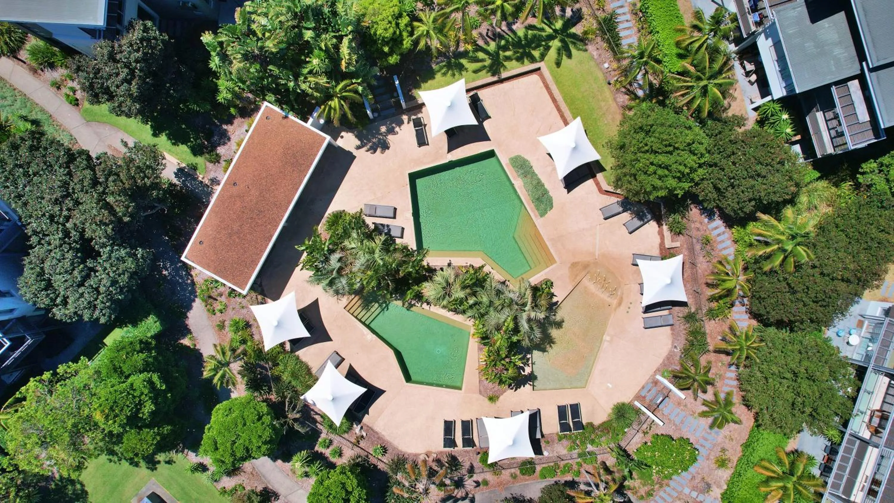 Pool view in Pullman Magenta Shores Resort