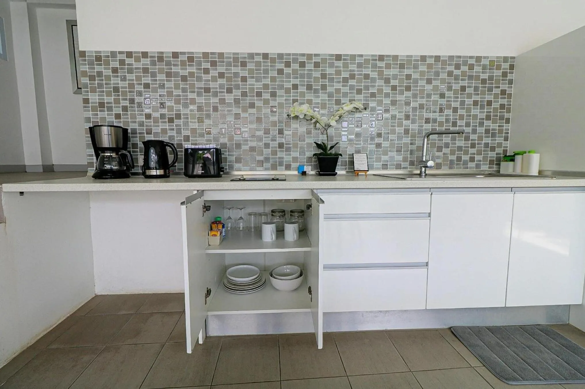 Kitchen or kitchenette in Samui Blue Orchid - Adult Only
