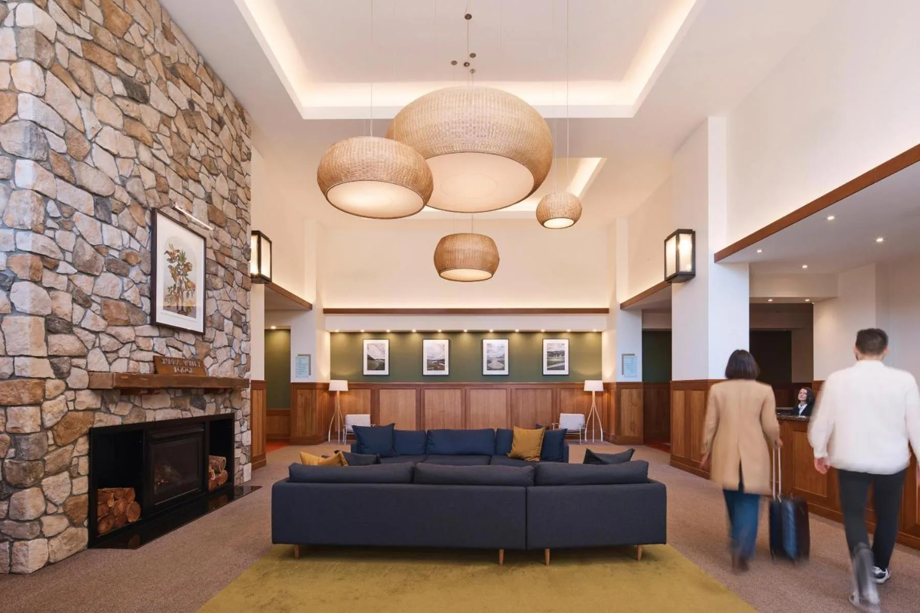 Lobby or reception in Yarra Valley Lodge