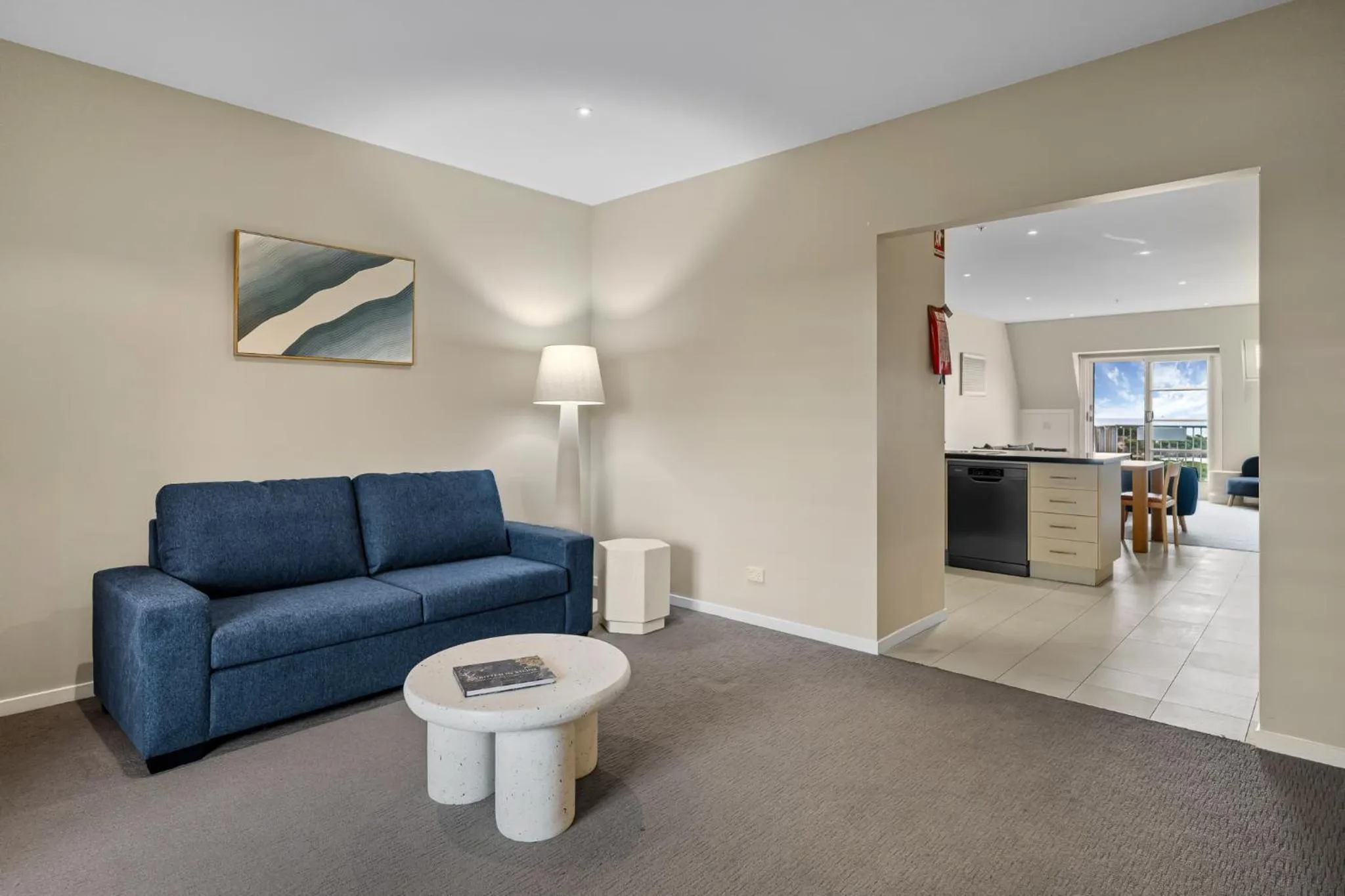 Living room in Deep Blue Hotel & Hot Springs