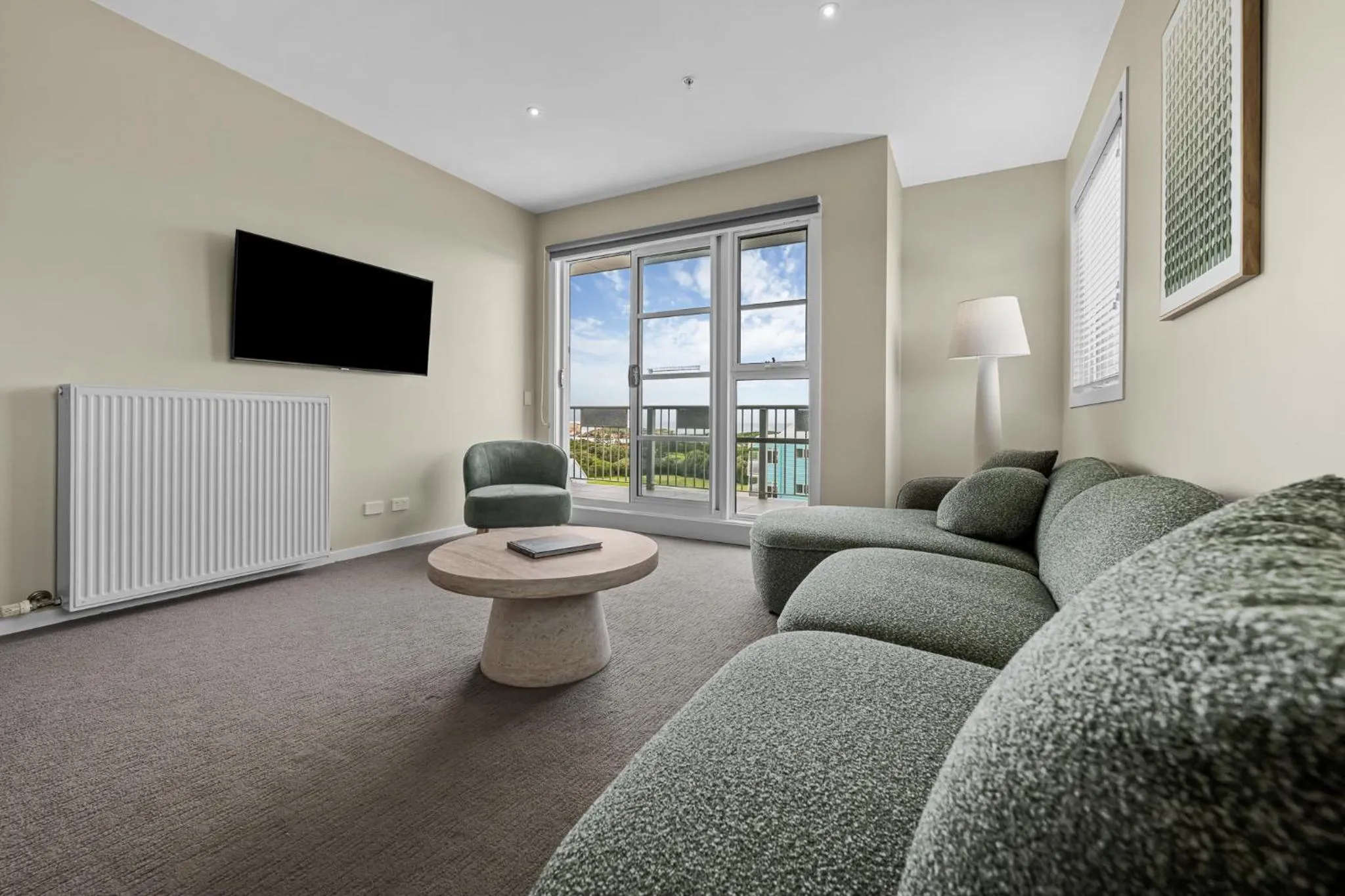 Living room in Deep Blue Hotel & Hot Springs