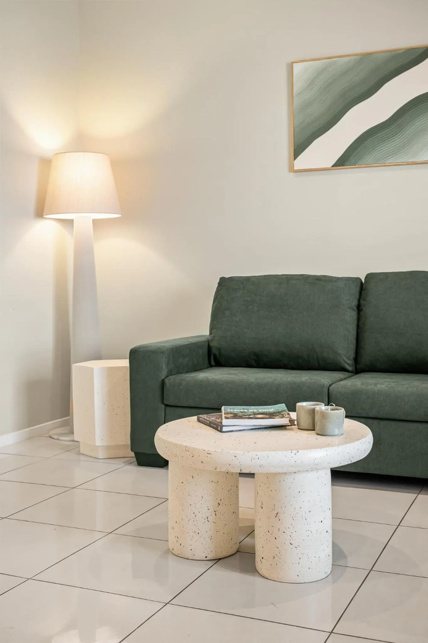 Living room in Deep Blue Hotel & Hot Springs