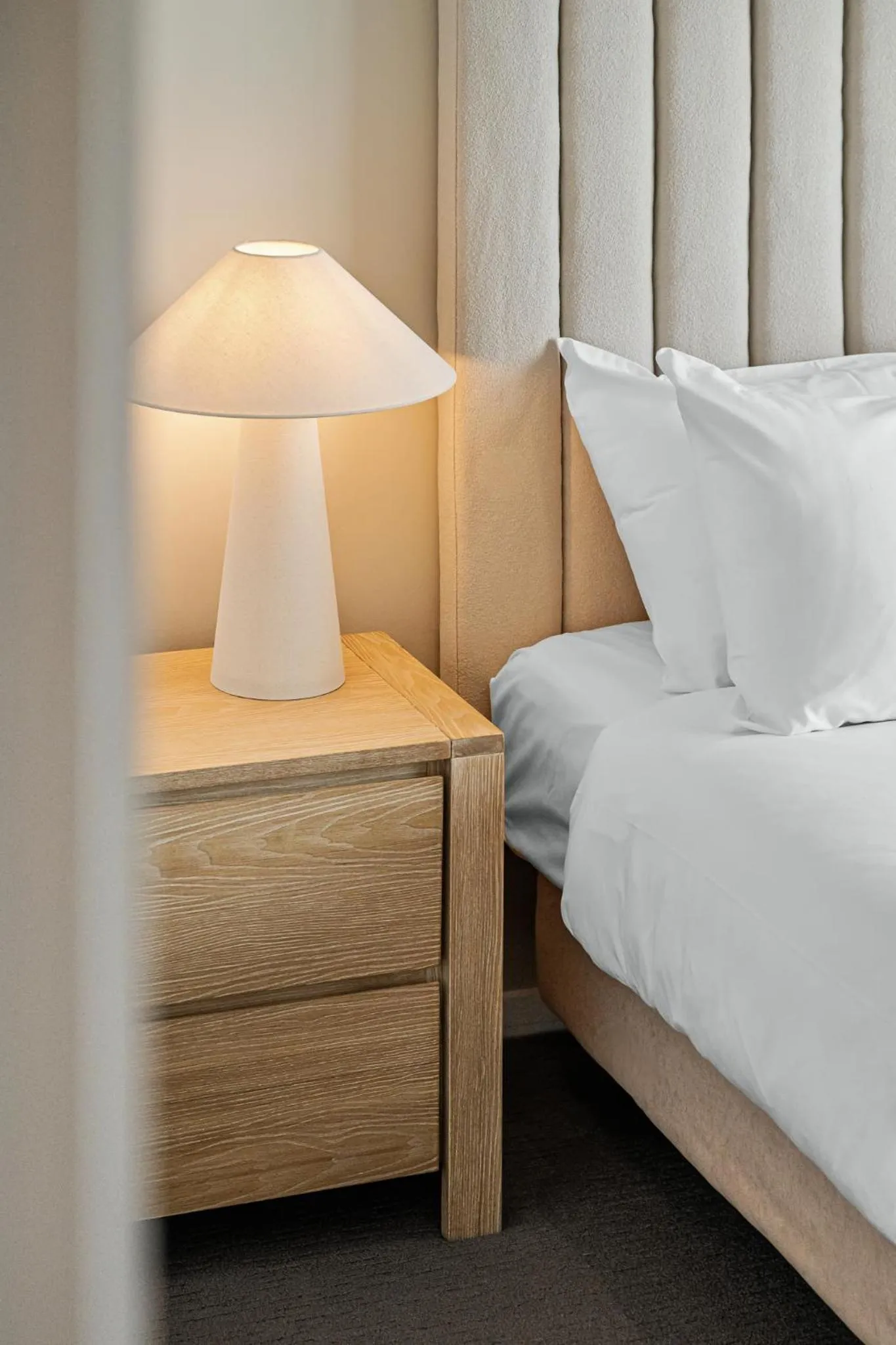 Bed in Deep Blue Hotel & Hot Springs