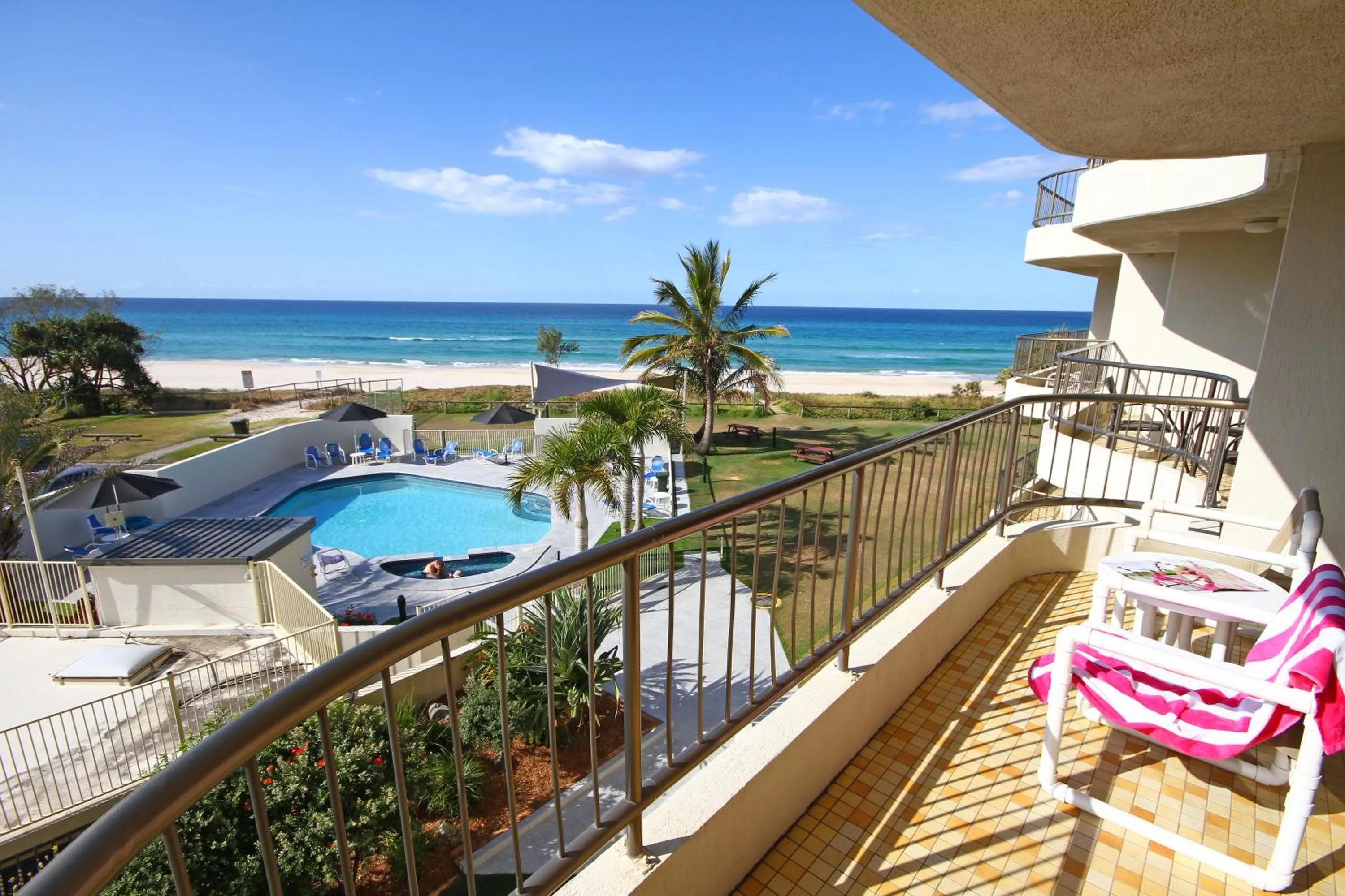 View (from property/room) in San Simeon Beachfront Apartments Tugun