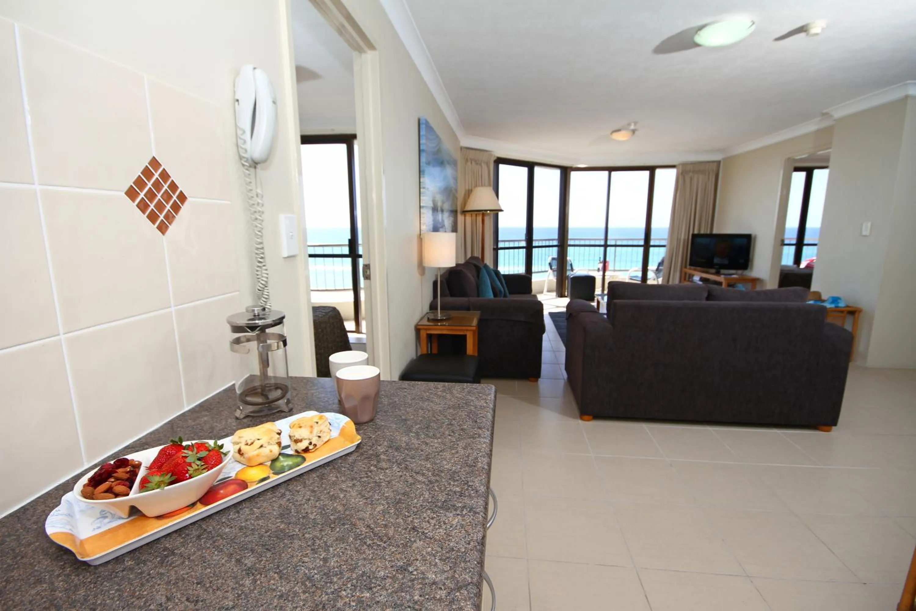 View (from property/room) in San Simeon Beachfront Apartments Tugun