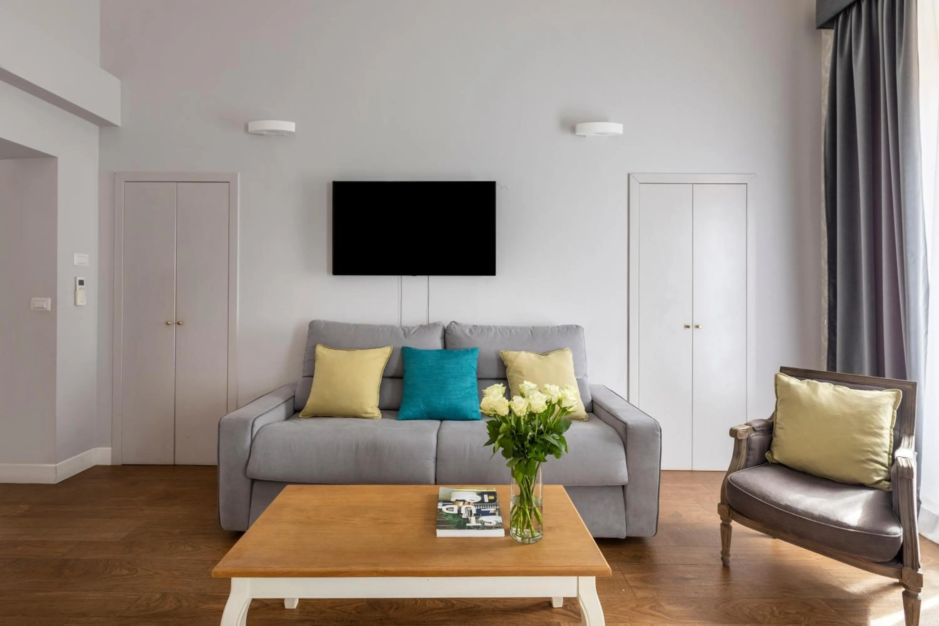 Living room in Spagna Art & Suites - CA Domus Collection