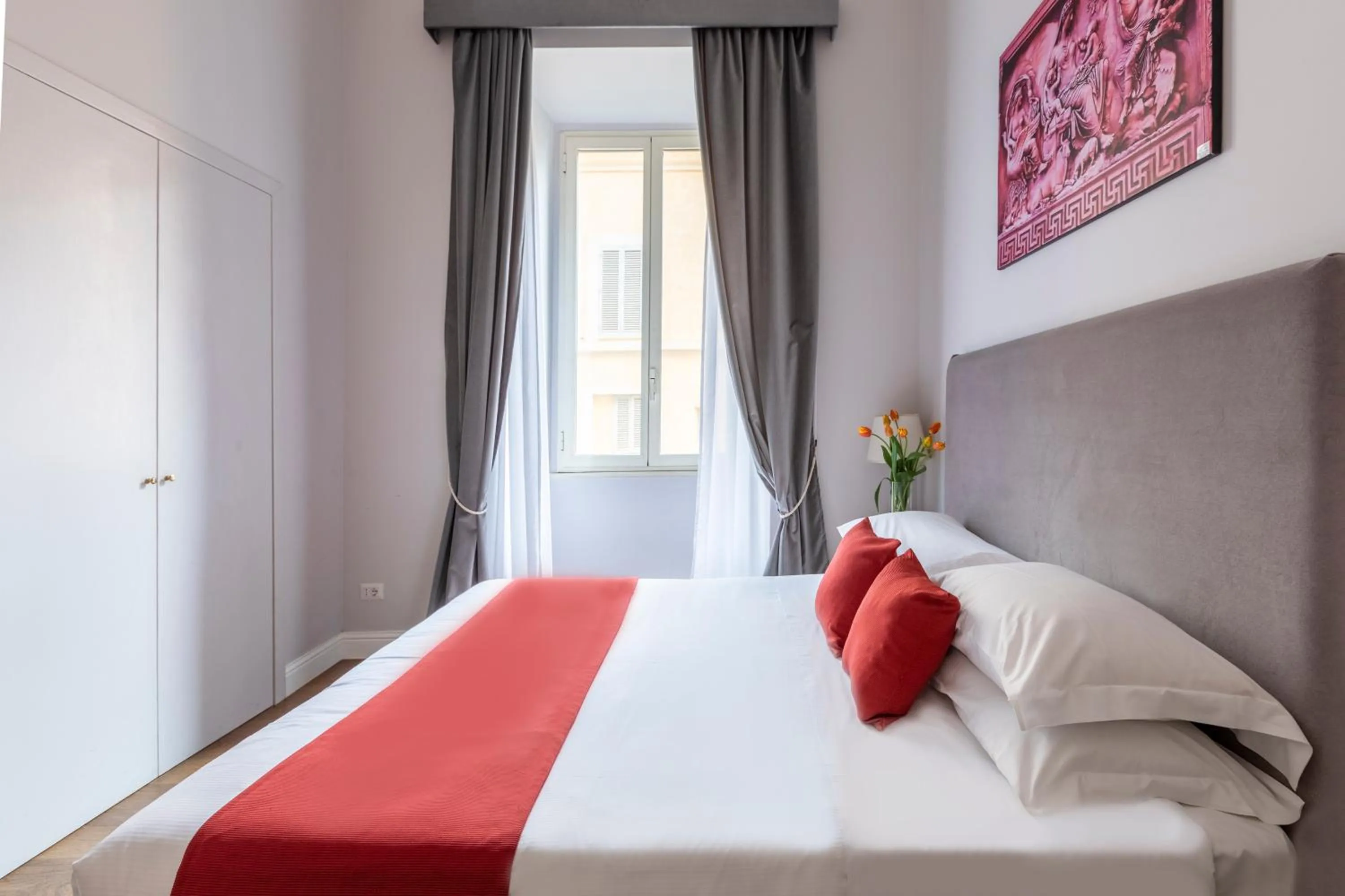 Bedroom, Bed in Spagna Art & Suites - CA Domus Collection