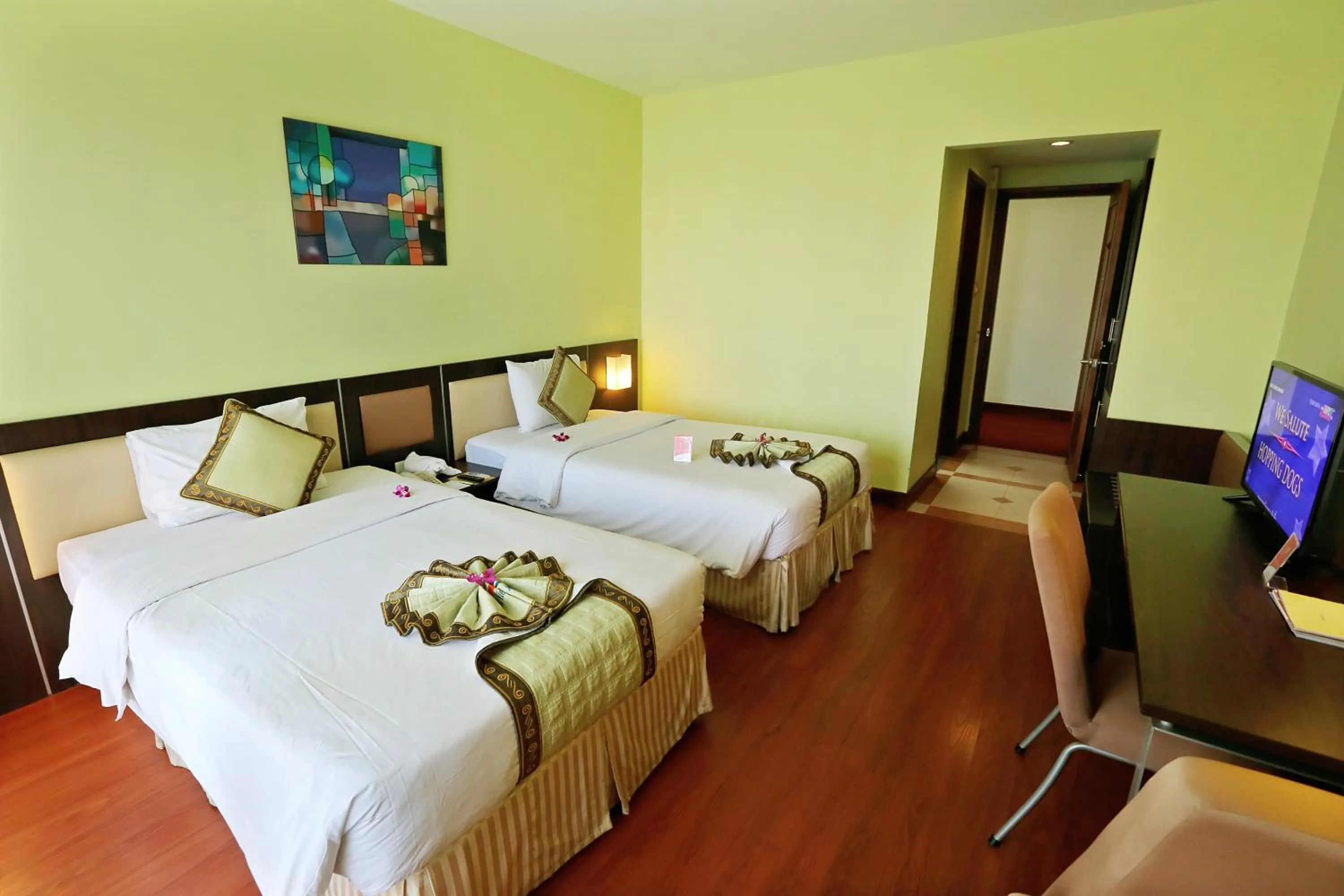 Bed in Park View Hotel