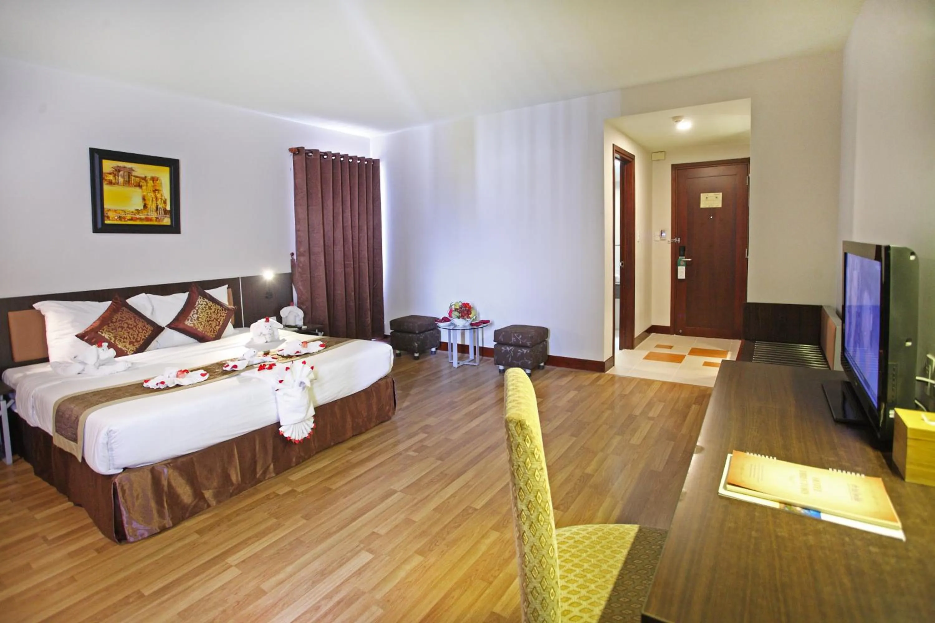 Bed in Park View Hotel