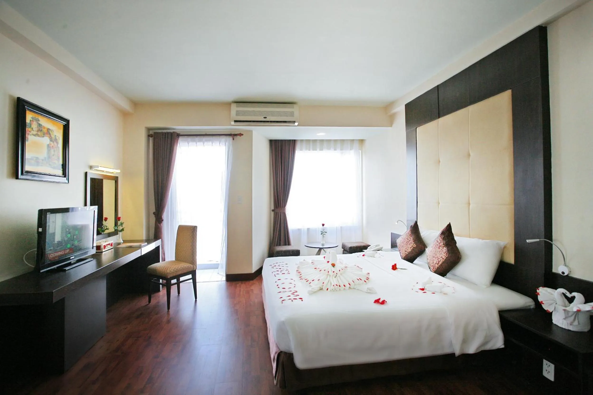 City view, Bed in Park View Hotel