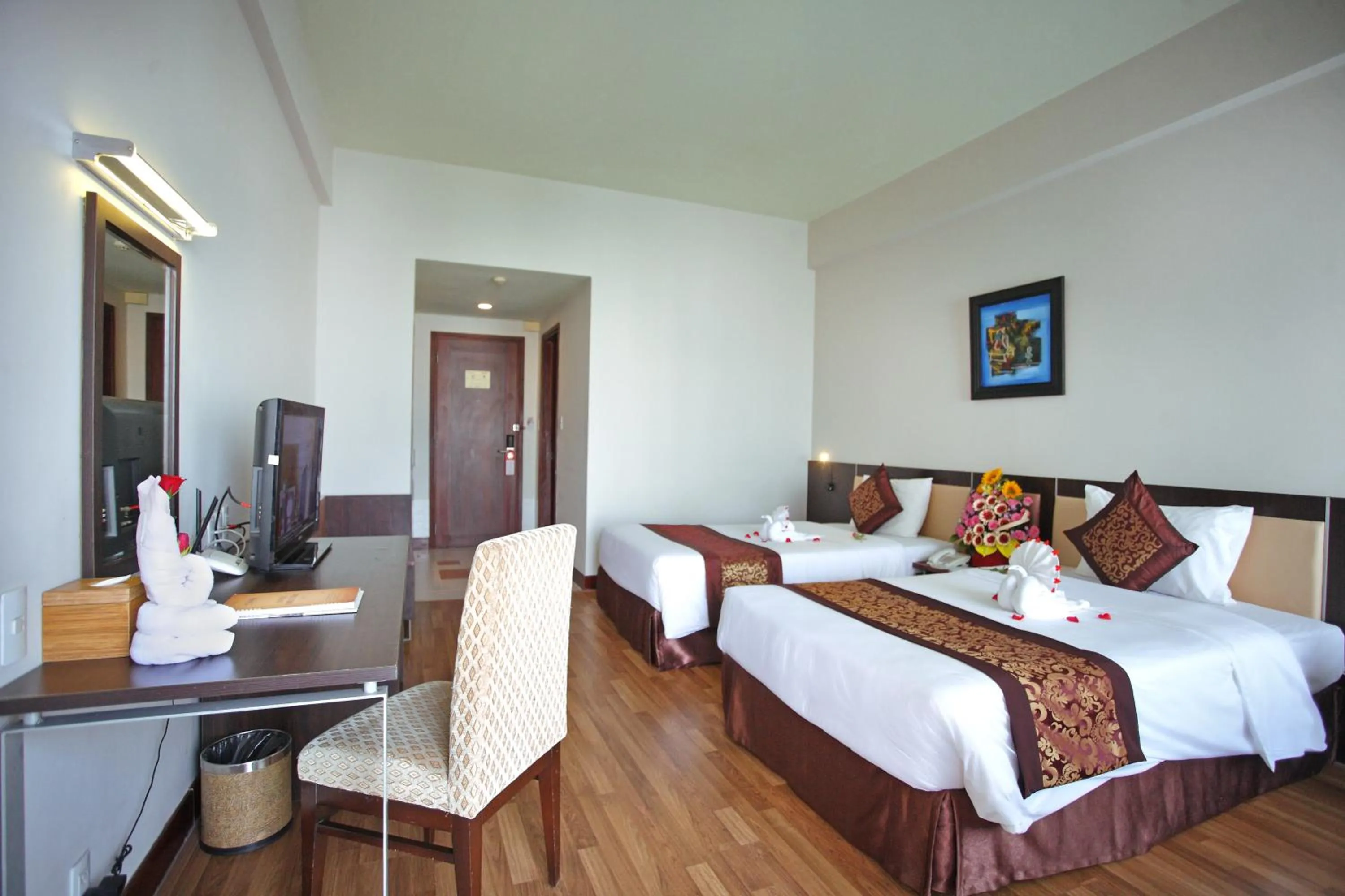 Bed in Park View Hotel