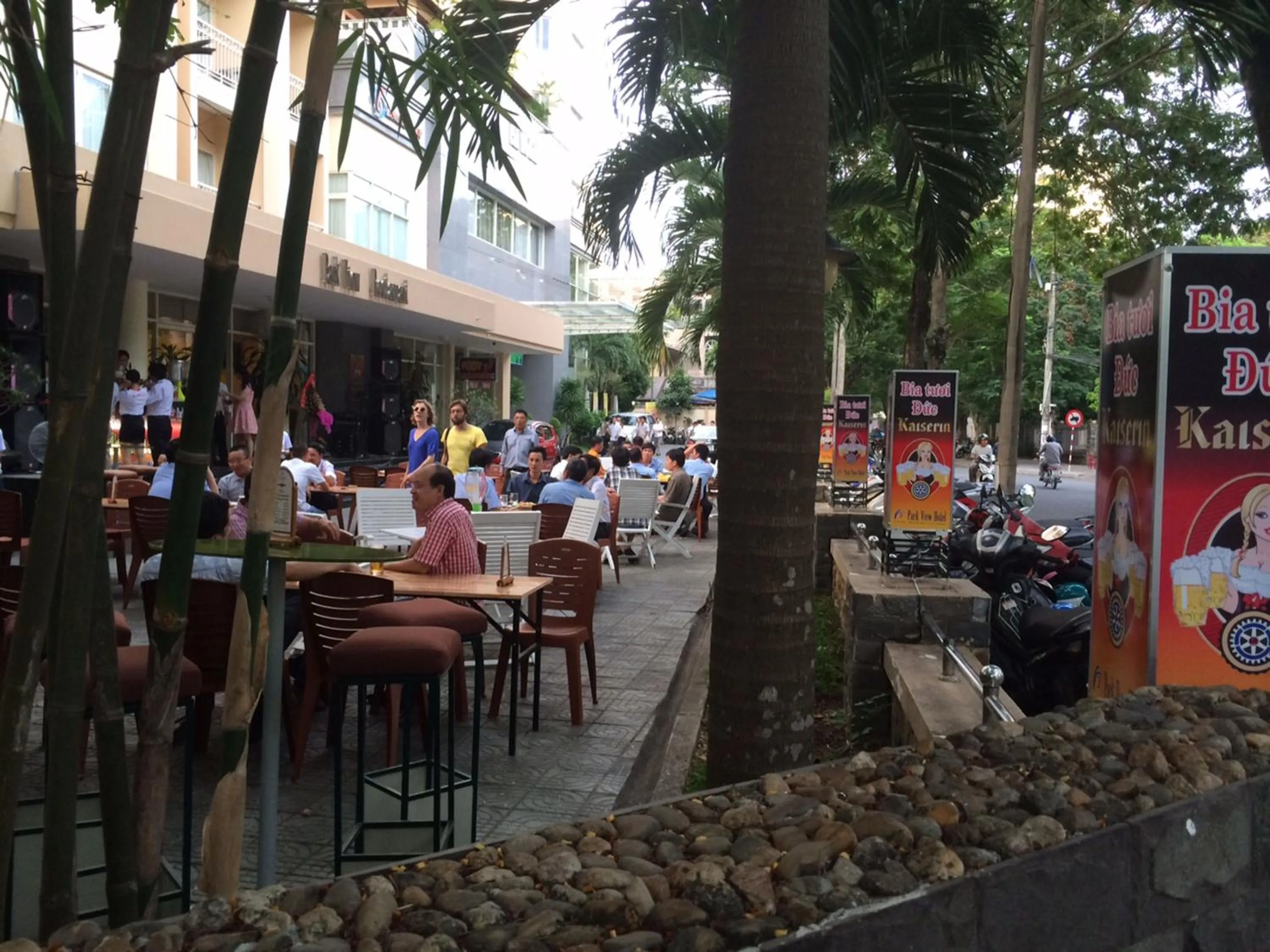 Garden in Park View Hotel