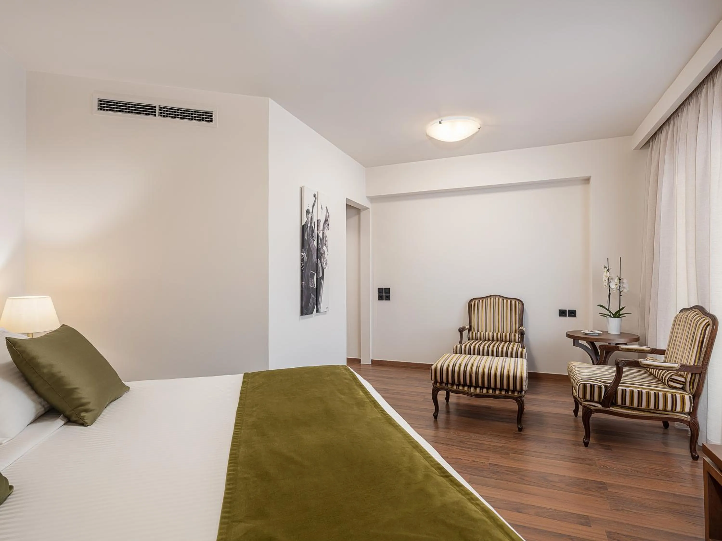 Bed in Civitel Akali Hotel