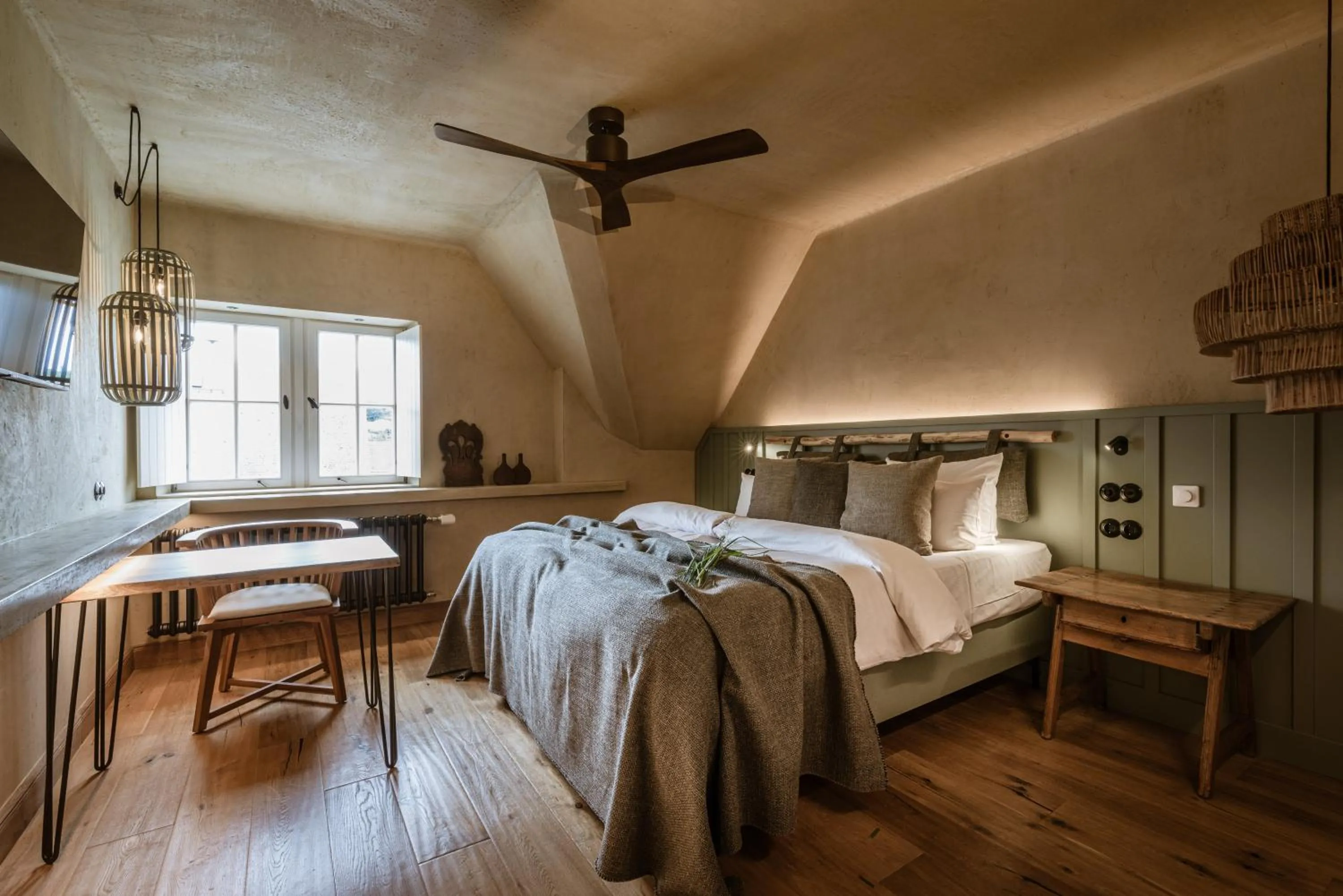 Photo of the whole room, Bed in Hotel / Weingut Meintzinger