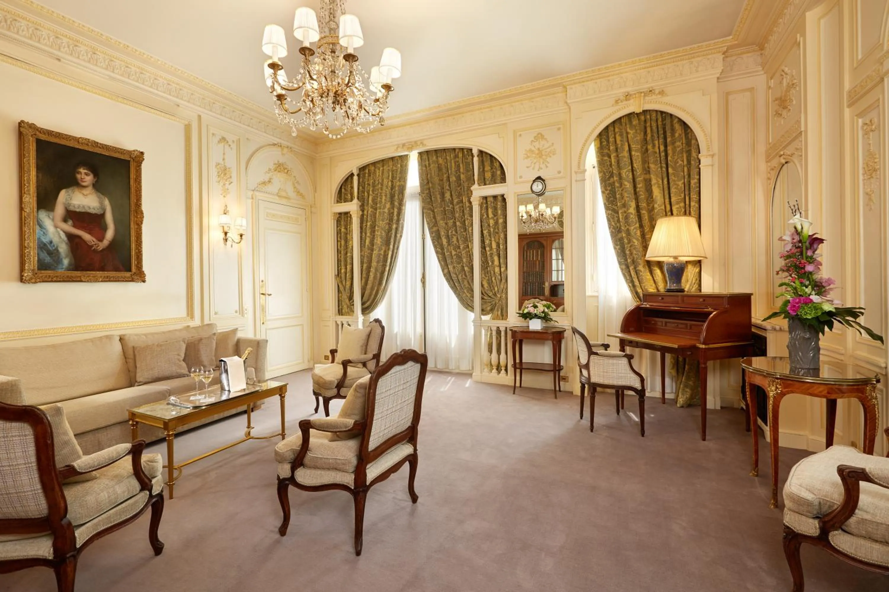 Living room in Hôtel Raphael