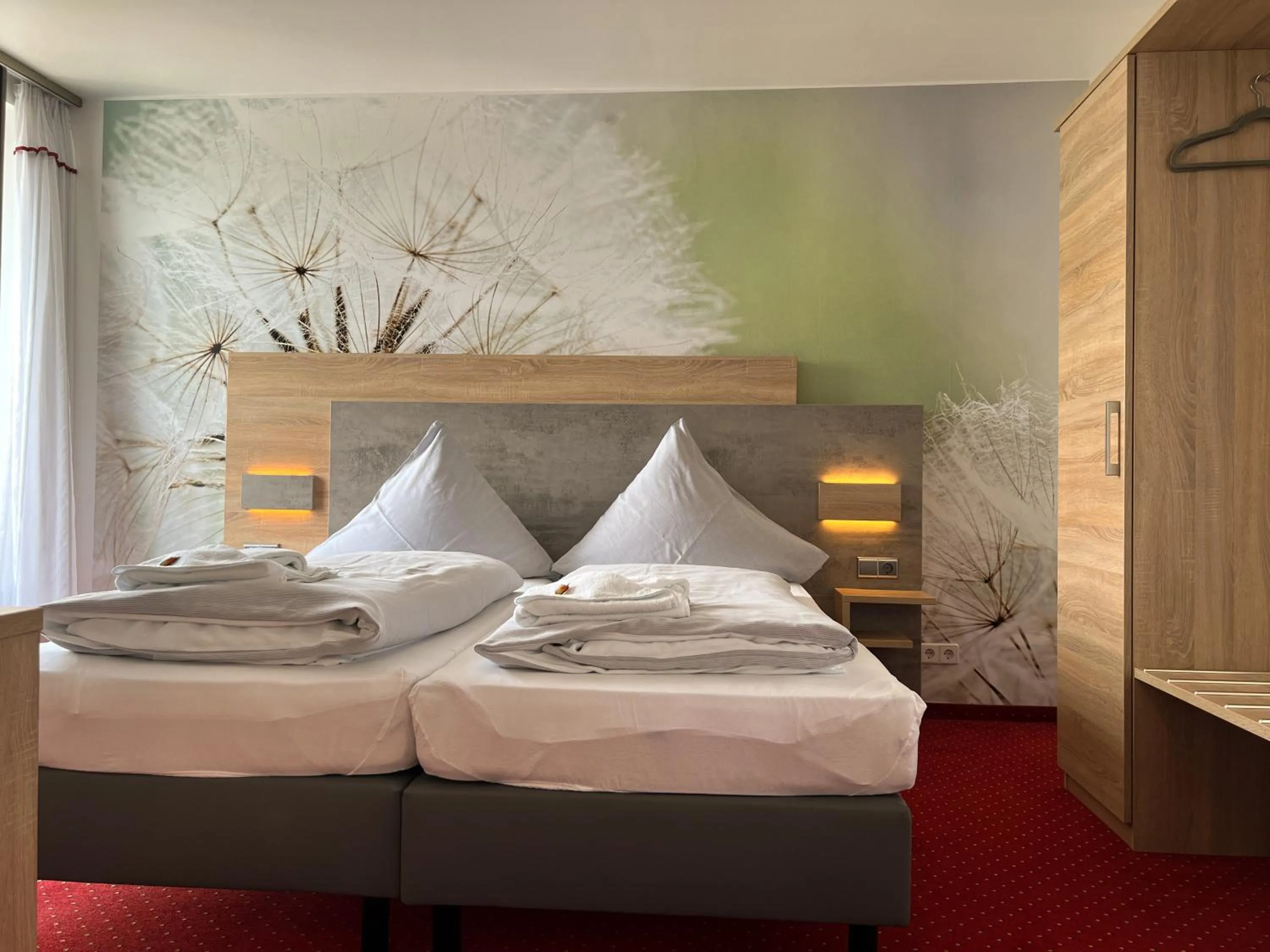 Bed in SKYHOTEL Merseburg